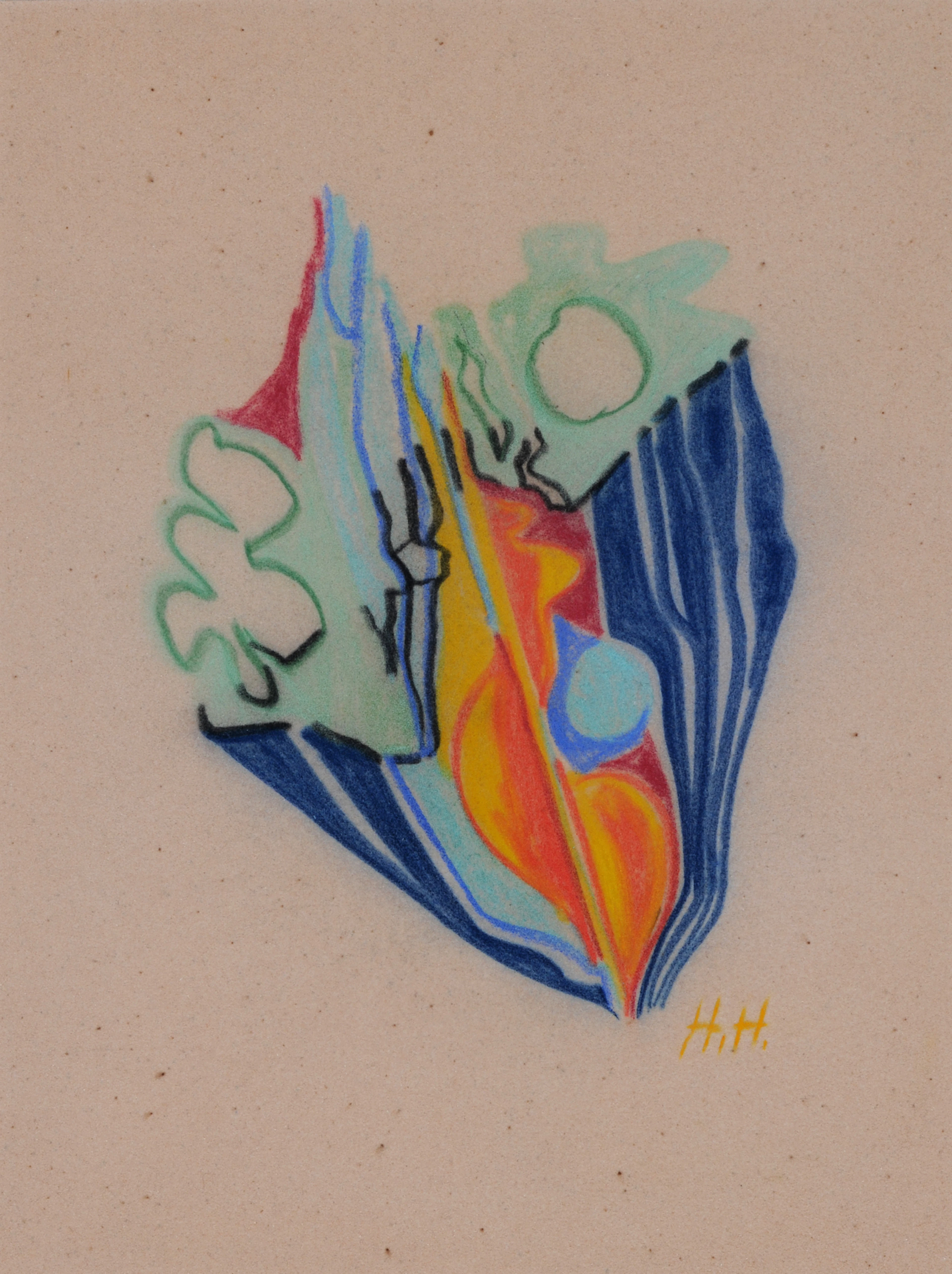 Florale Komposition (Floral Composition) Hannah Höch, 1889-1979 (DE)