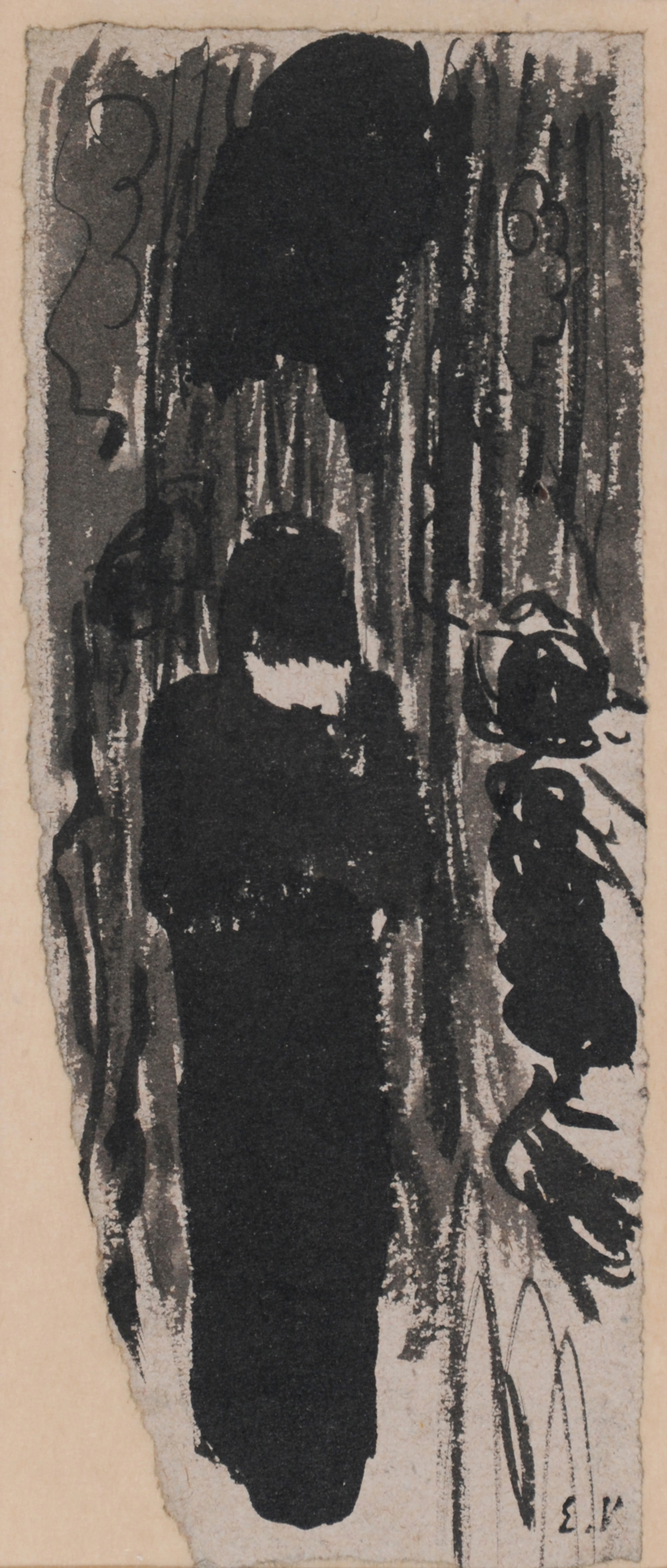 Femme en conversation, approx. 1890/1892 Édouard Vuillard, 1868-1940 (FR)