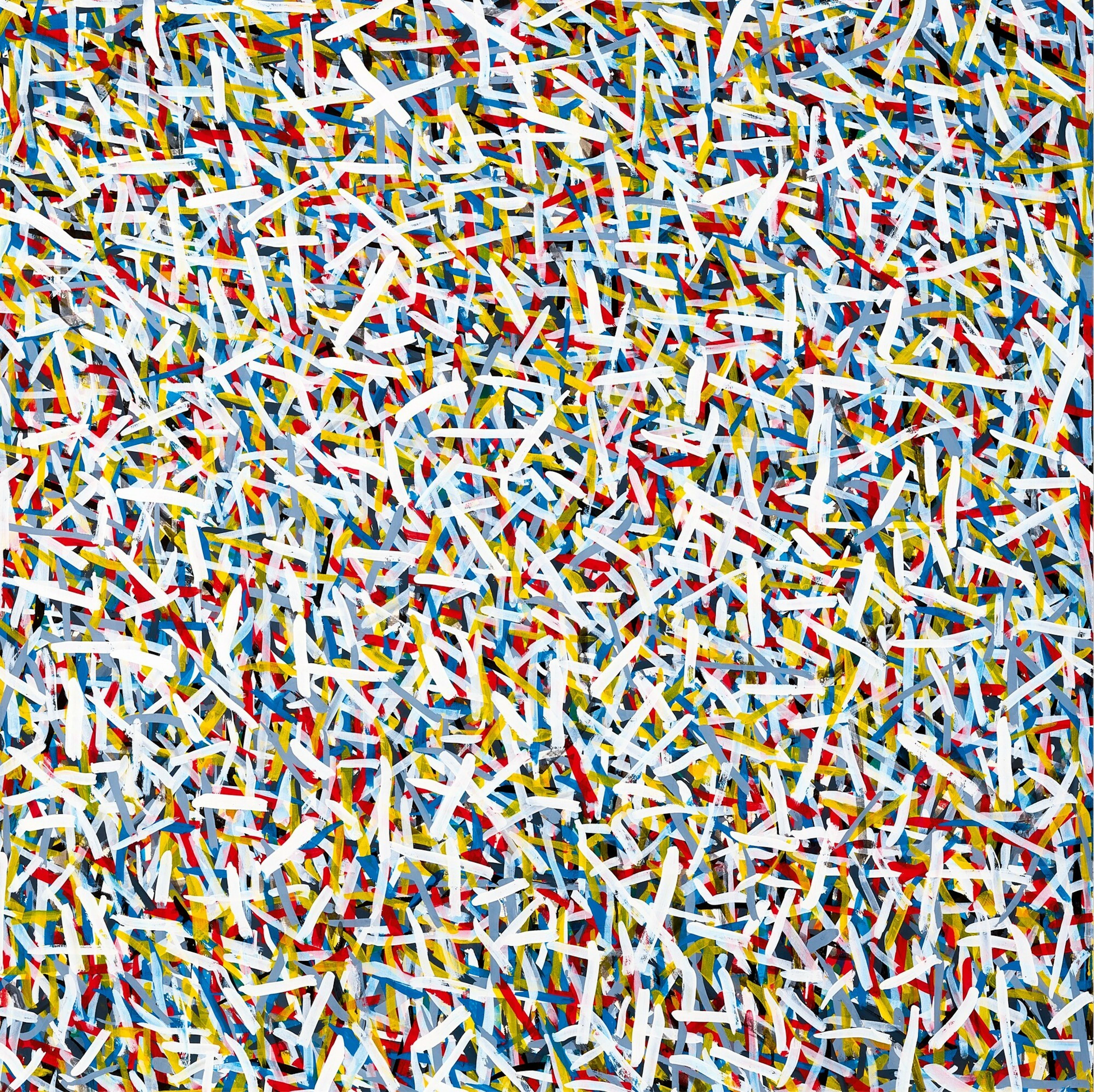 Short Brushstrokes (White), 1996 Sol LeWitt, 1928-2007 (US)