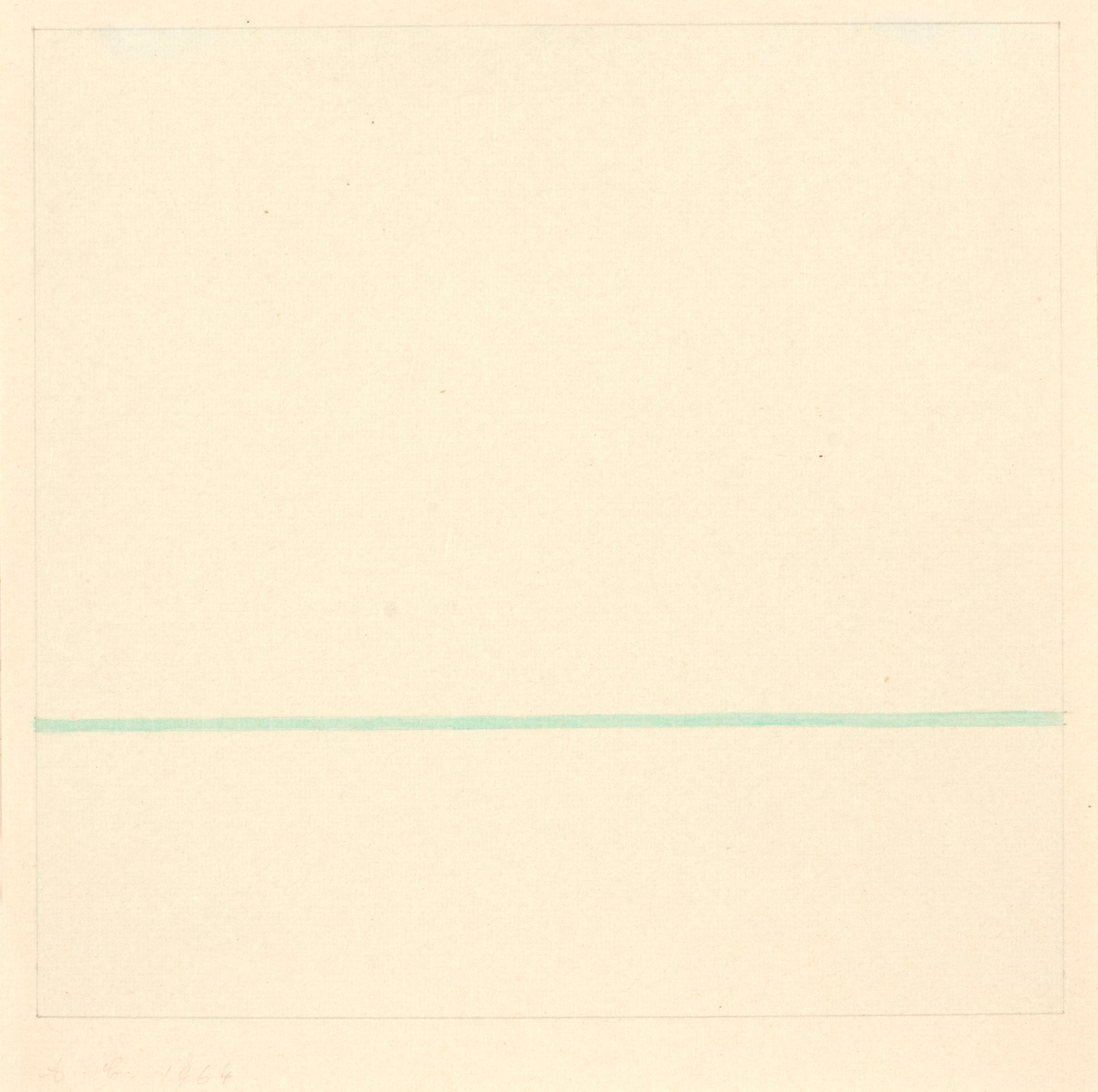 Tensione horizontale, 1964 Antonio Calderara, 1903-1978 (IT)