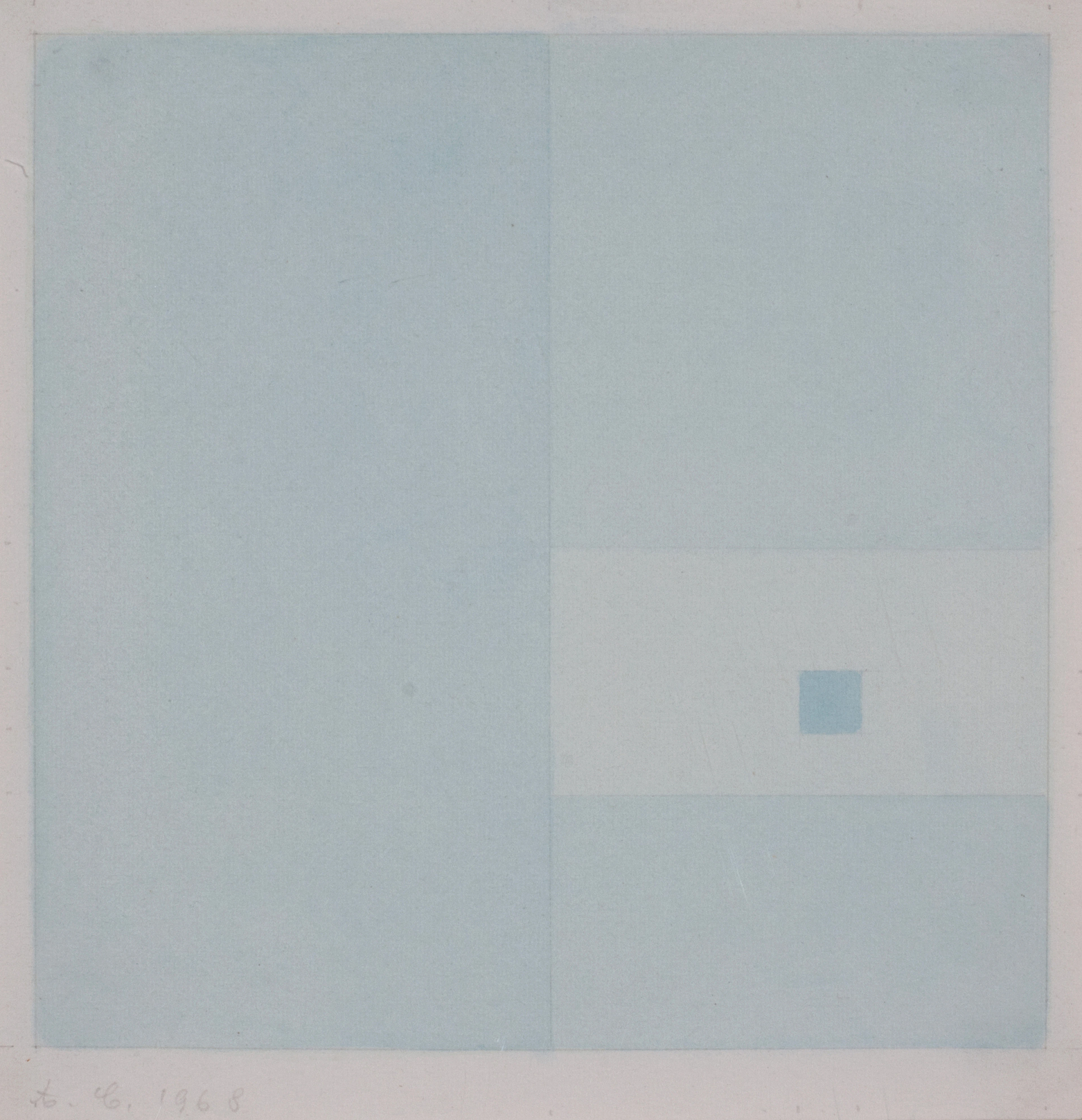 Senza titolo (Untitled), 1968 Antonio Calderara, 1903-1978 (IT)