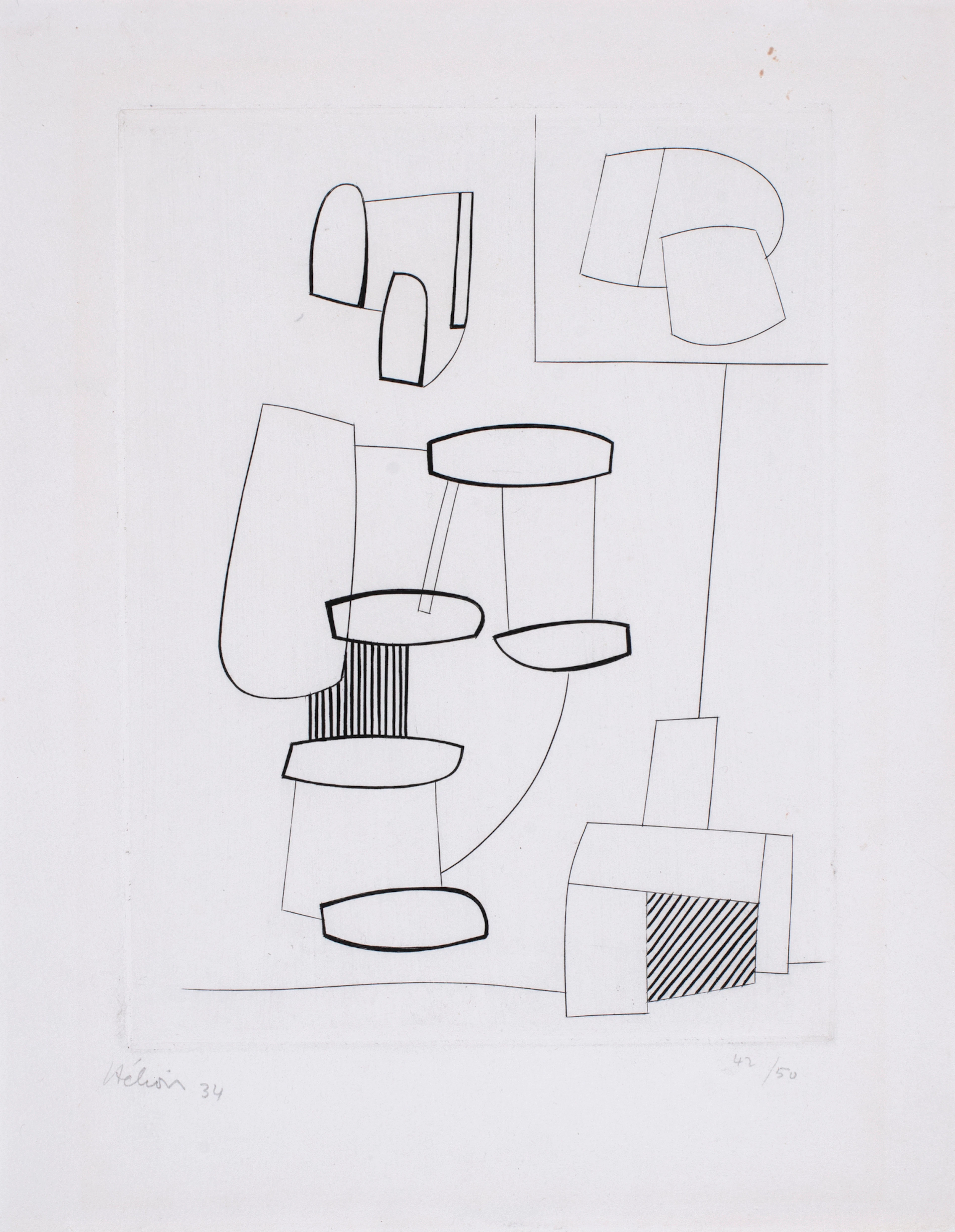 Sans titre (Untitled), 1934 Jean Hélion, 1904-1987 (FR)