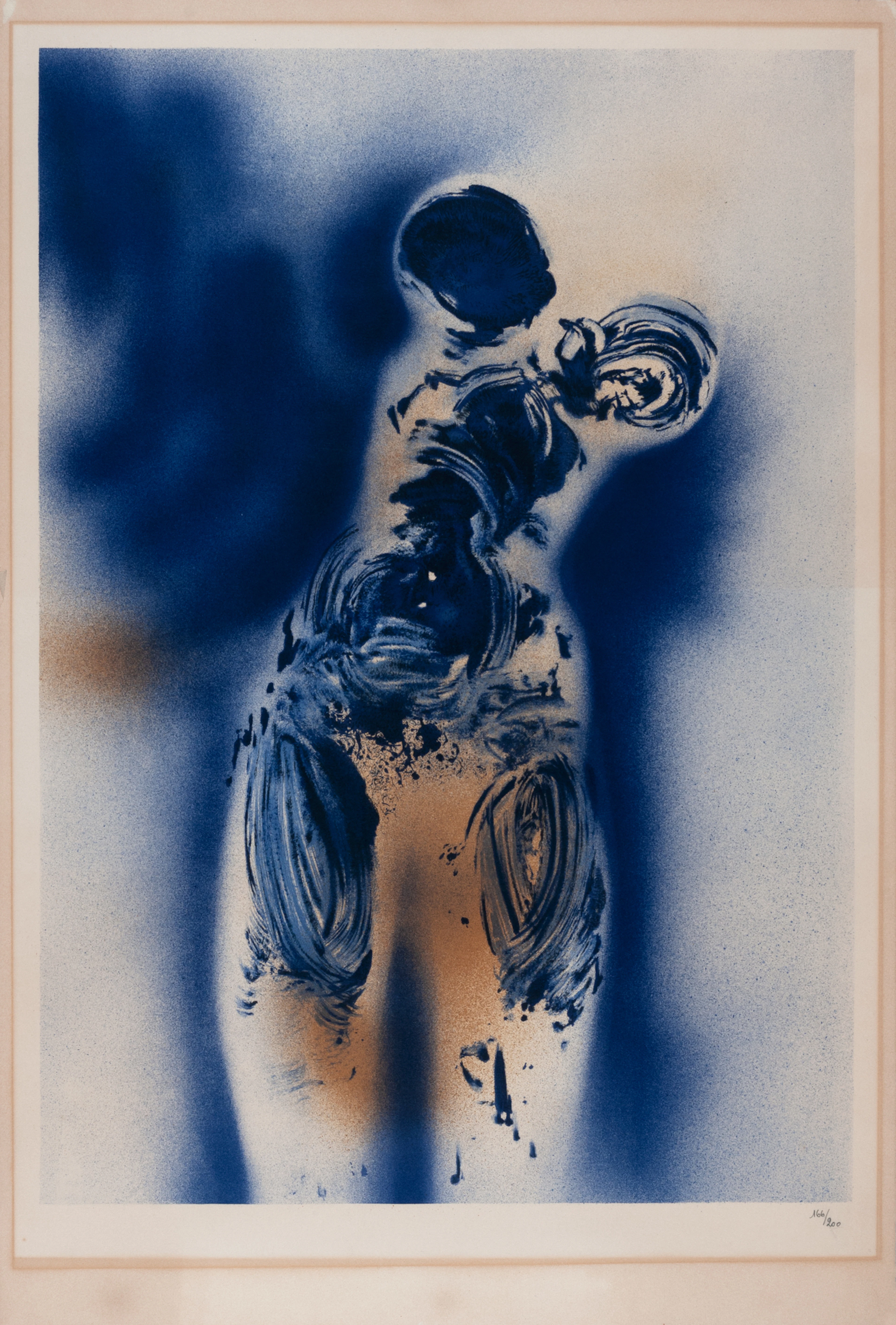 Anthropométrie (ANT 7) Yves Klein, 1928-1962 (FR)