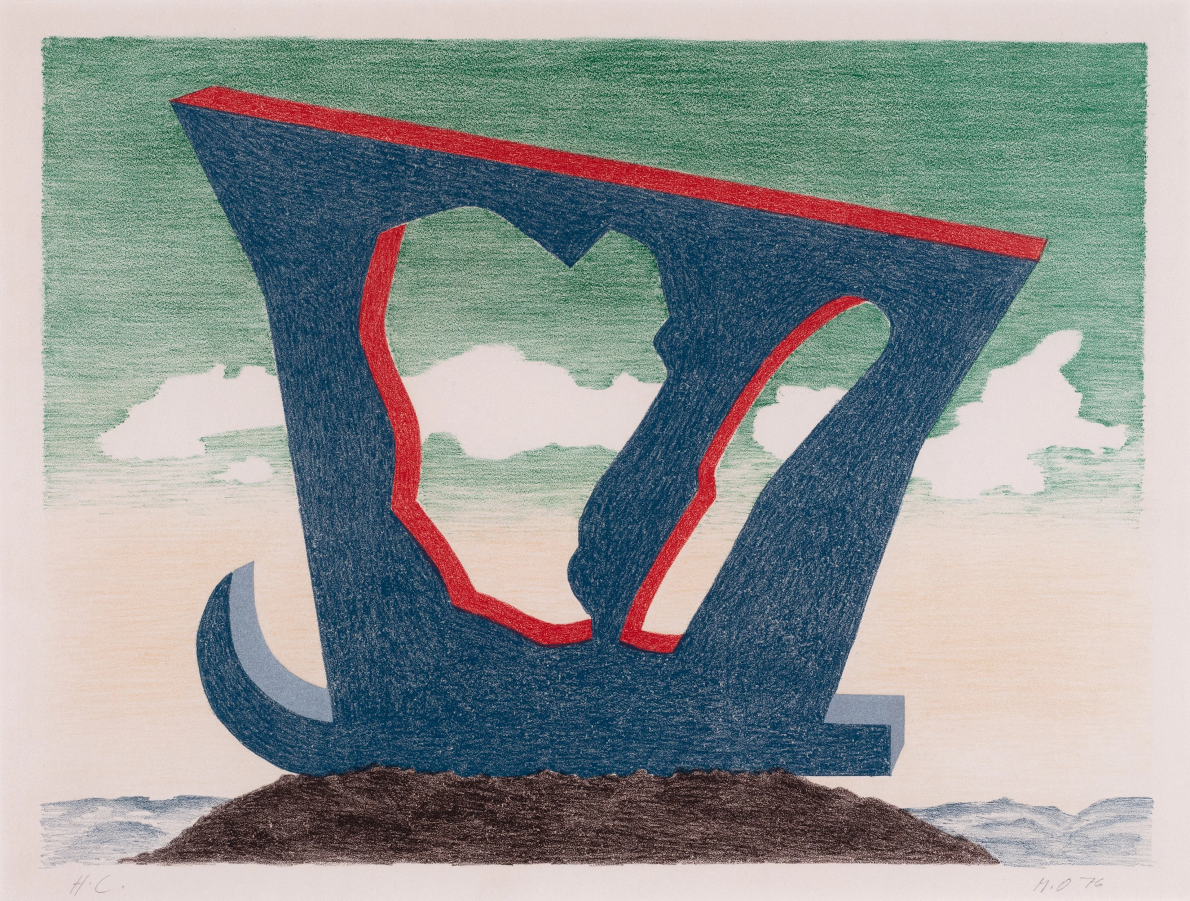 Le grand liparide, 1976 Meret Oppenheim, 1913-1985 (CH)