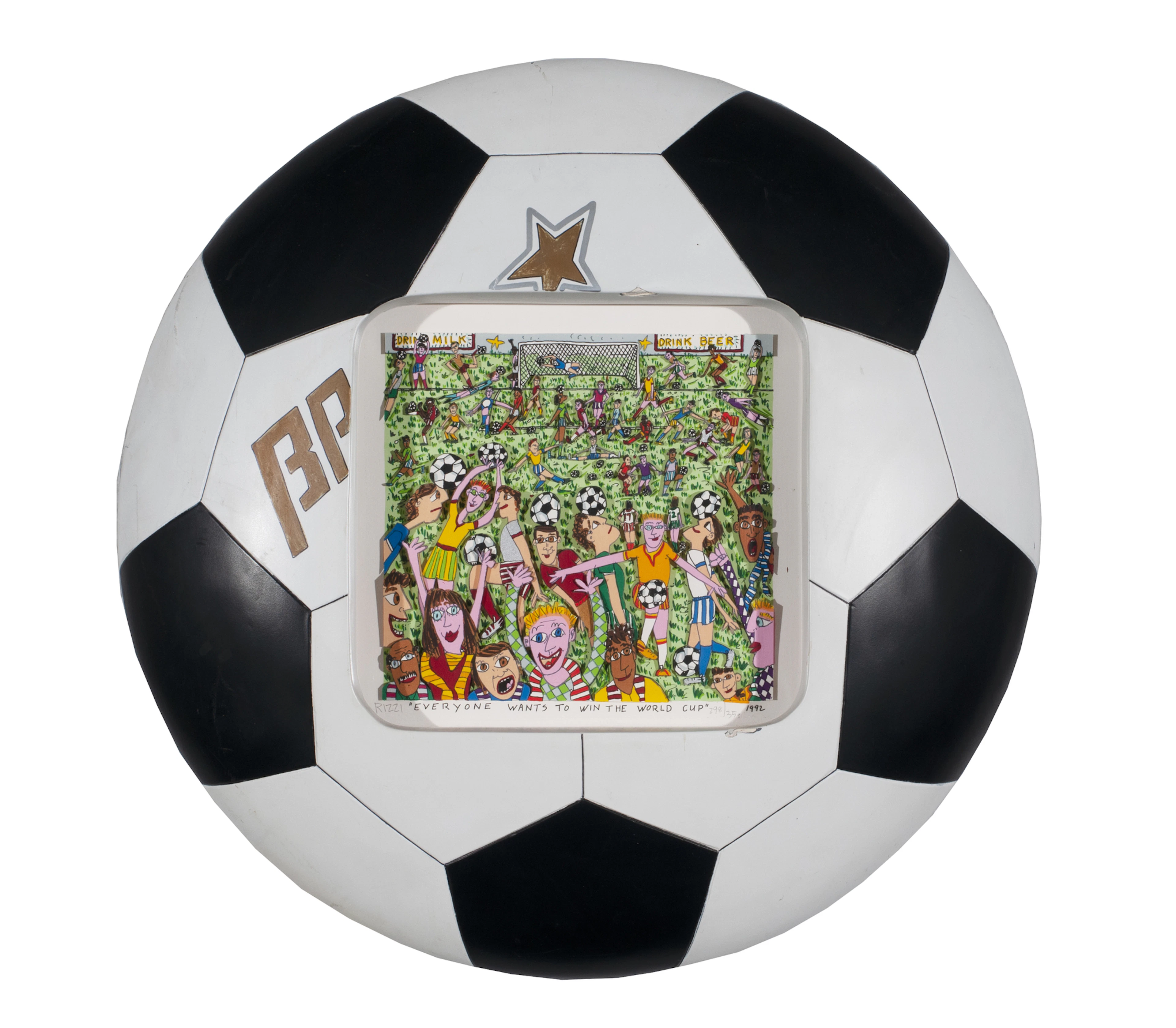 Everyone Wants to Win the World Cup, 1992 James Rizzi, 1950-2011 (US)