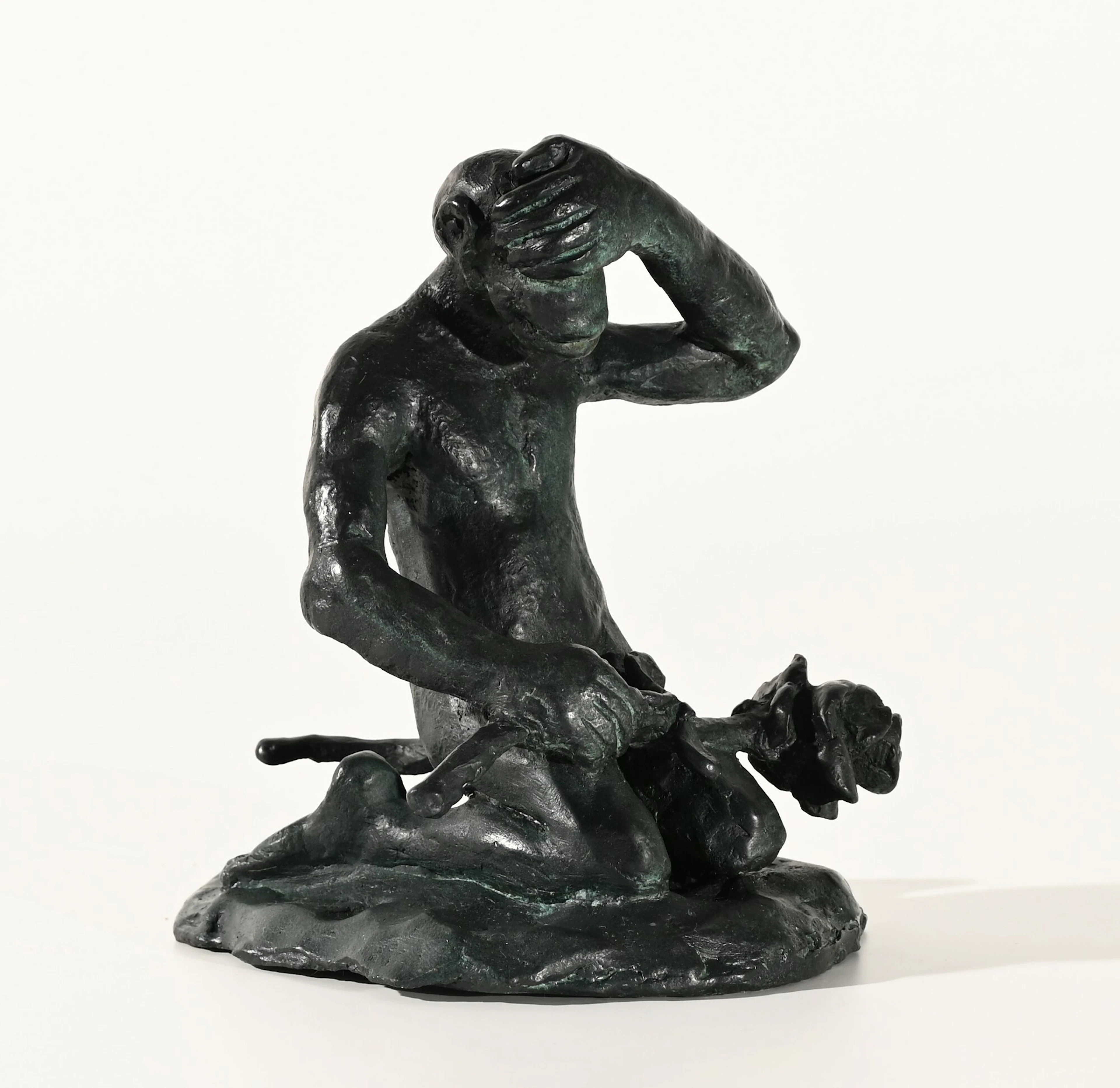 Untitled (Monkey kneeling with Rose), 2006 Jörg Immendorff, 1945-2007 (DE)