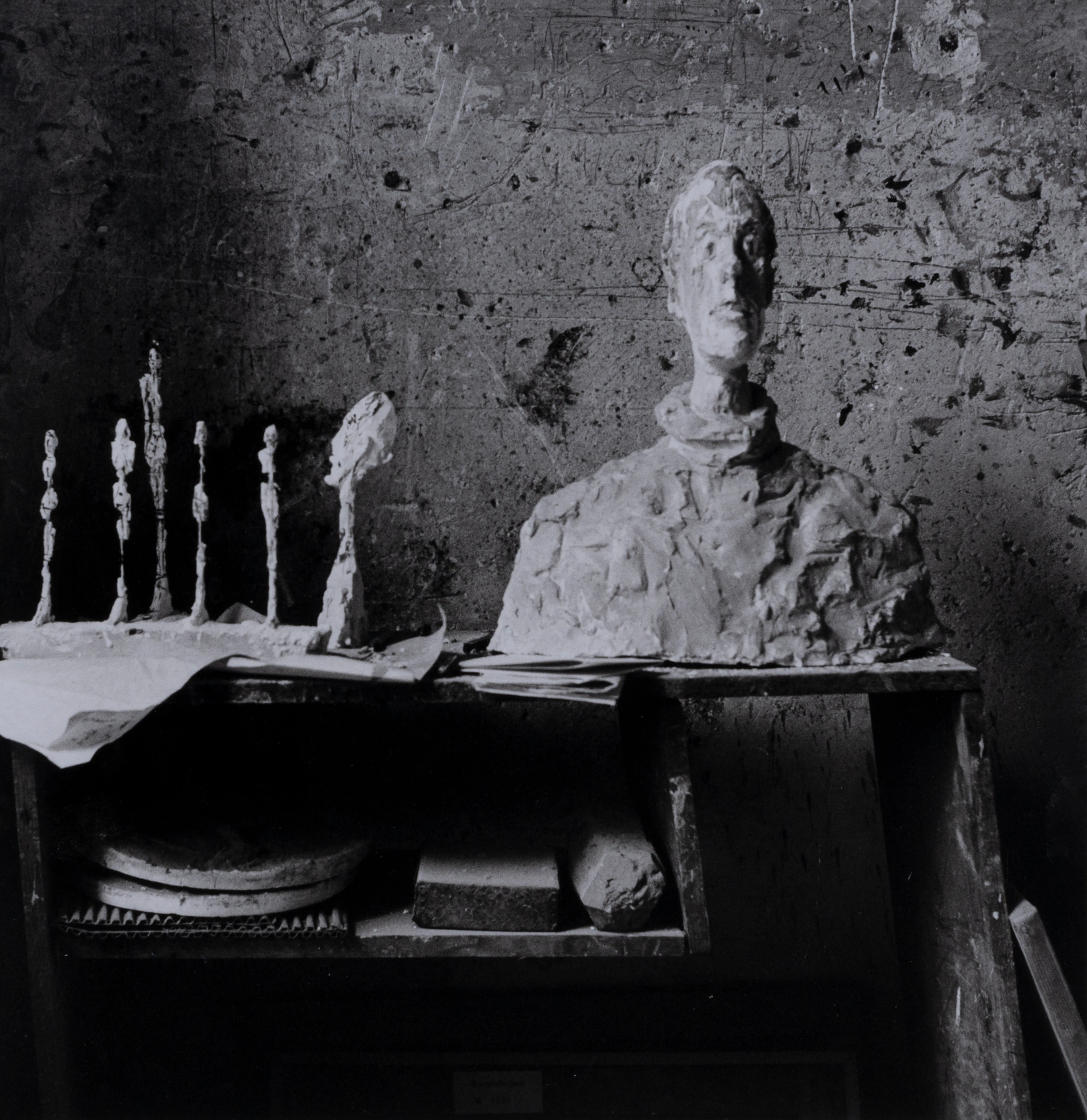 Atelier Alberto Giacometti Paris, approx. 1952 Ernst Scheidegger, 1923-2016 (CH)