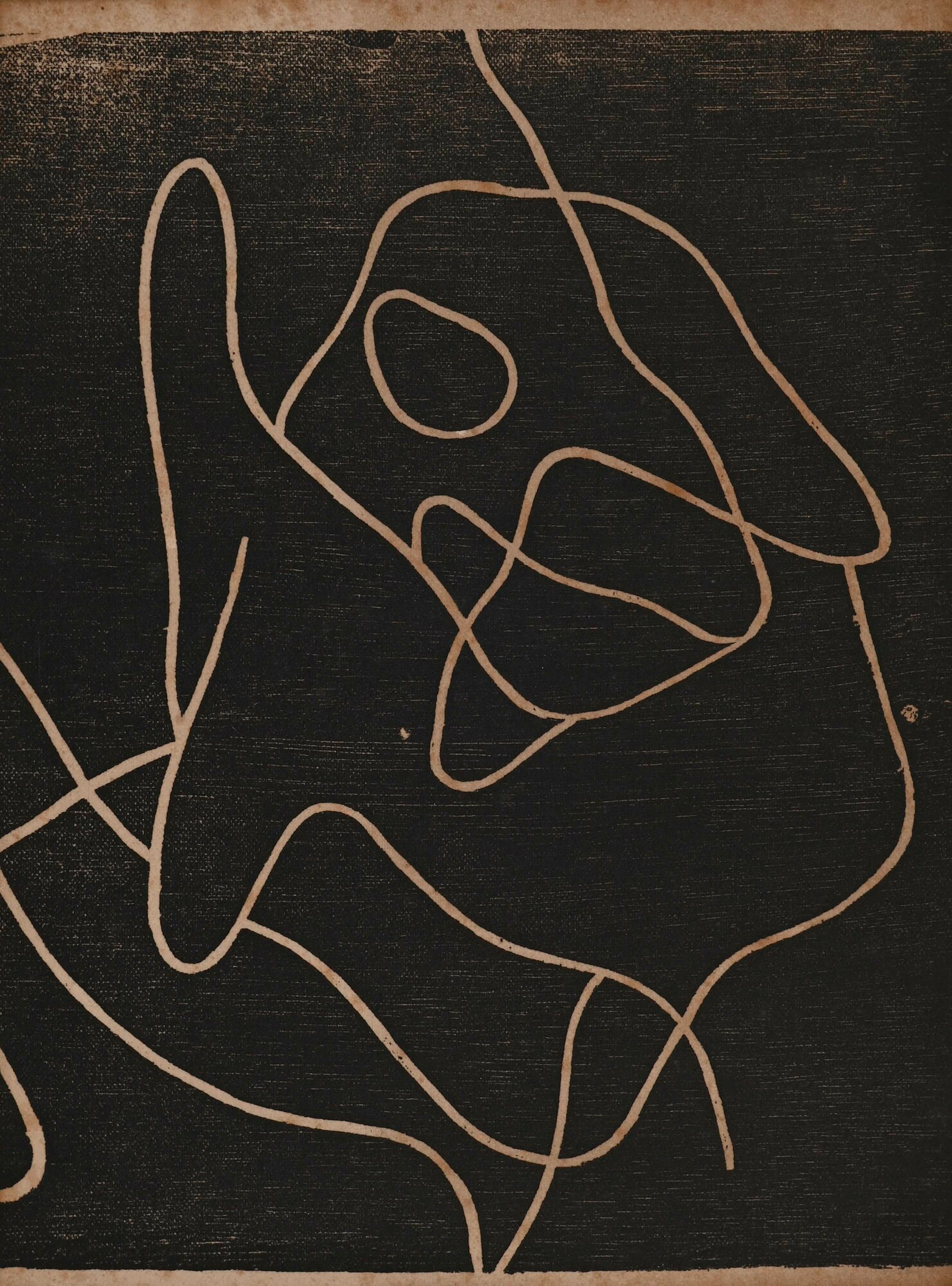 2 sheets: Untitled Hans Arp, 1886-1966 (FR)