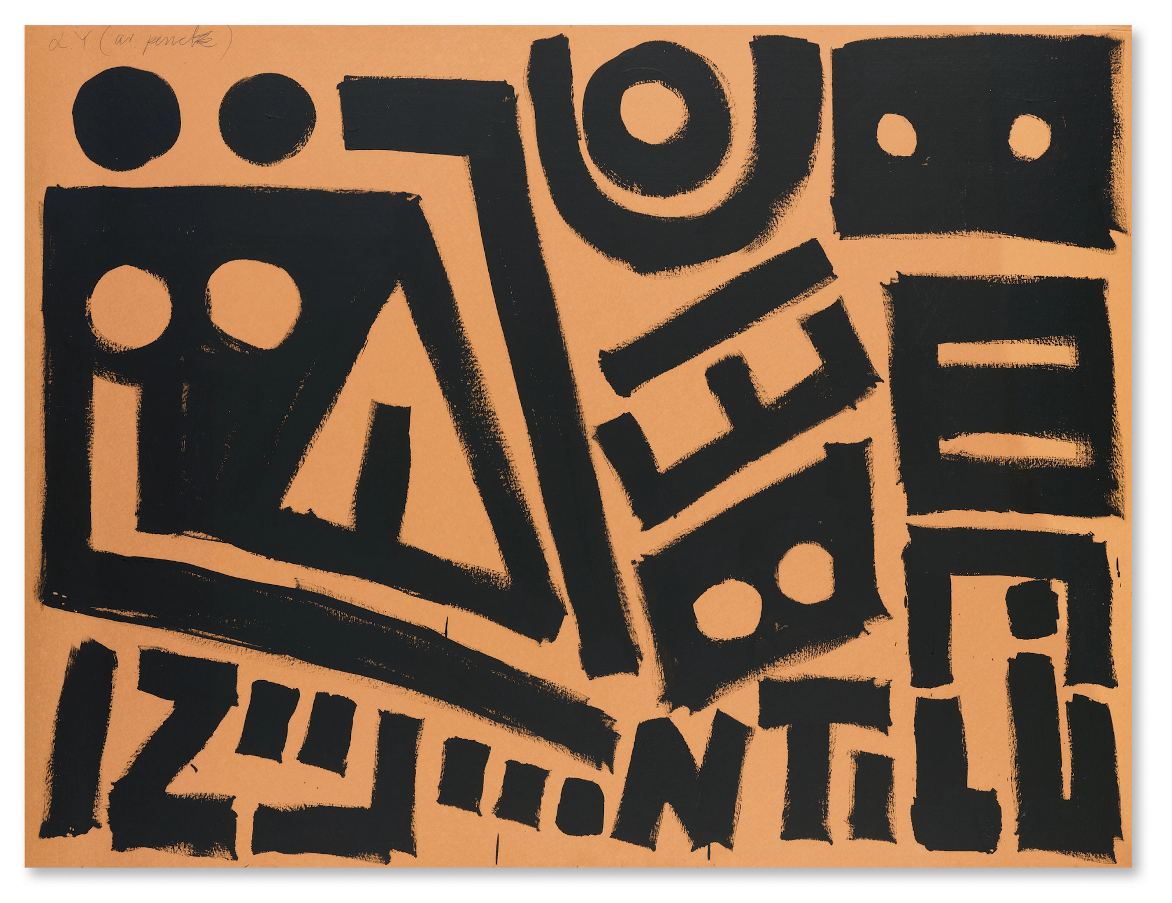 Untitled, 1982 A.R. Penck, 1939-2017 (DE)