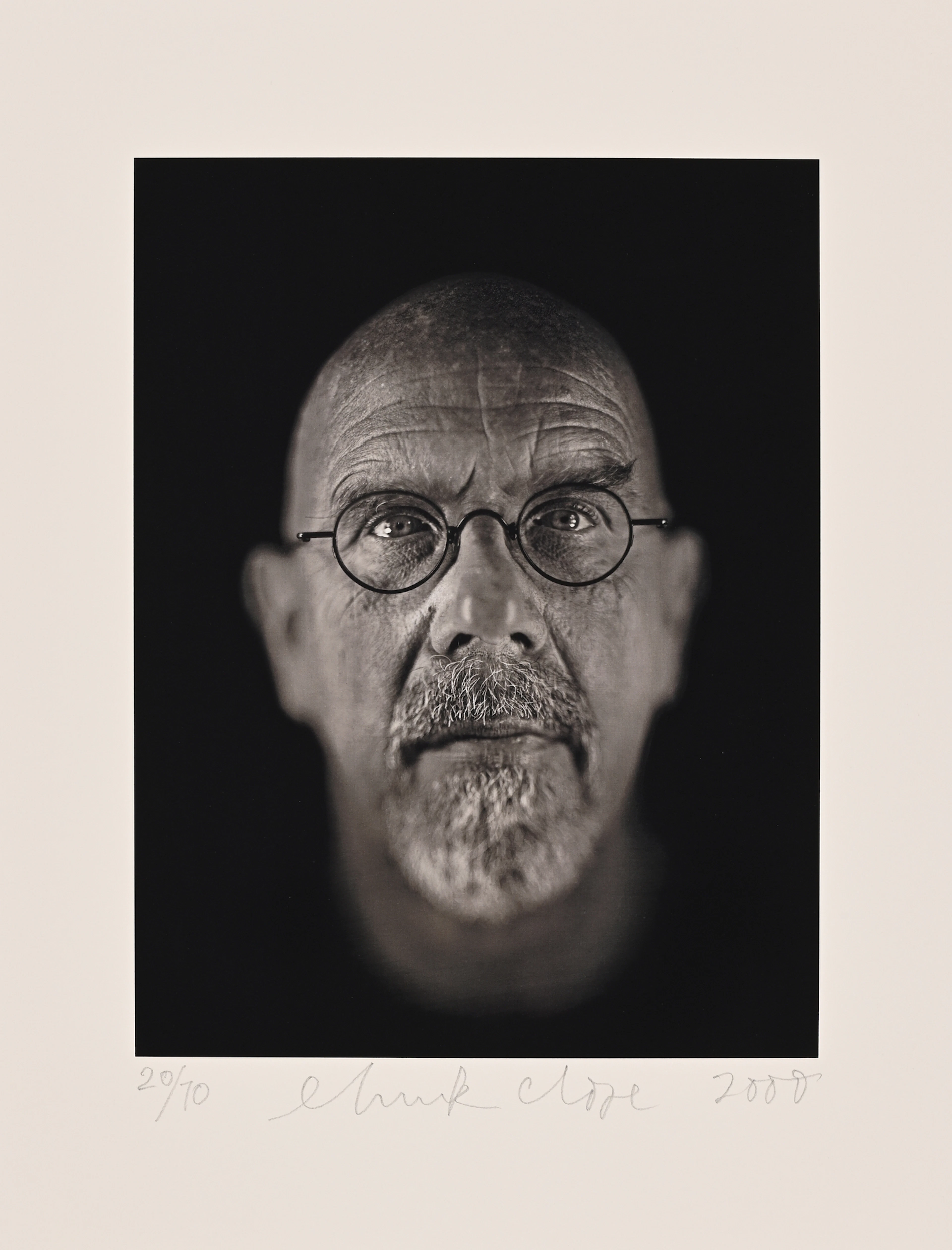 Self-Portrait (for Parkett No. 60), 2000 Chuck Close, 1940-2021 (US)