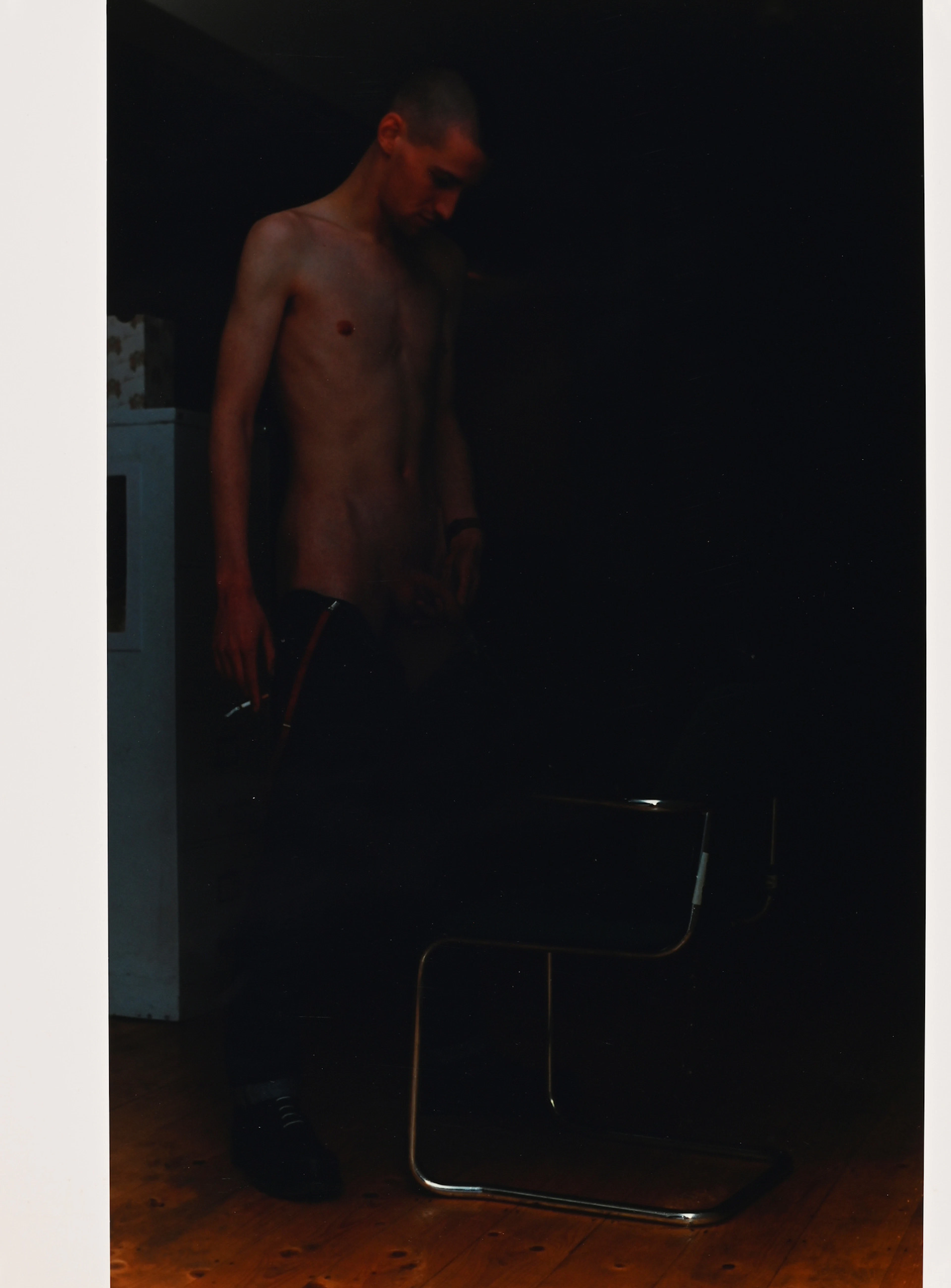 Man Pissing on Chair (for Parkett 53), 1998 Wolfgang Tillmans, 1968 (DE)
