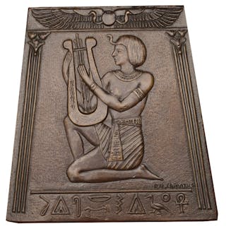 FRANCE, , Joueur de luth égyptien, [The Egyptian Lute Player], c