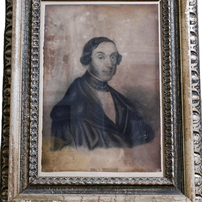 Disegno su carta raffigurante Giovanni Querini Stampalia ultimo della