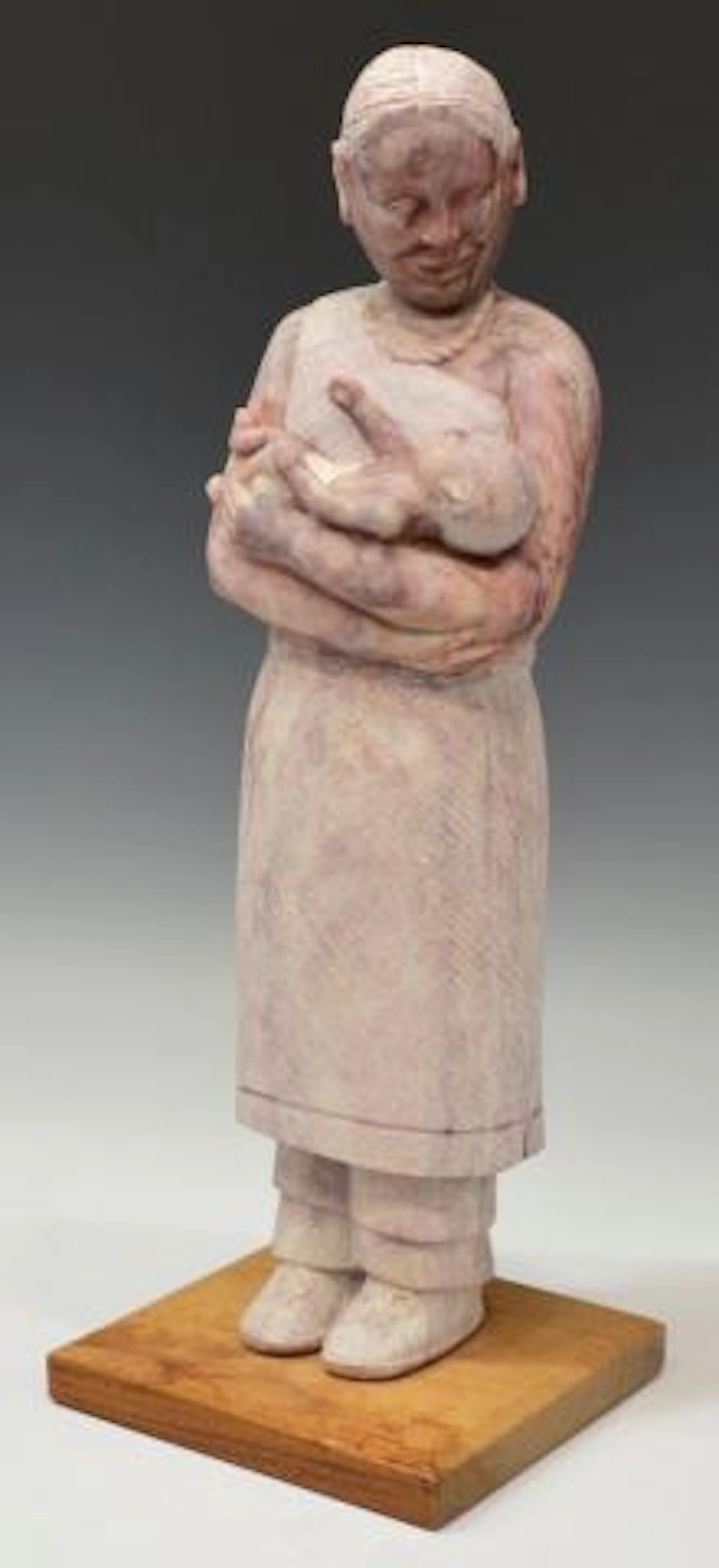 NAVAJO UTAH ALABASTER SCULPTURE, ROBERT TSOSIE