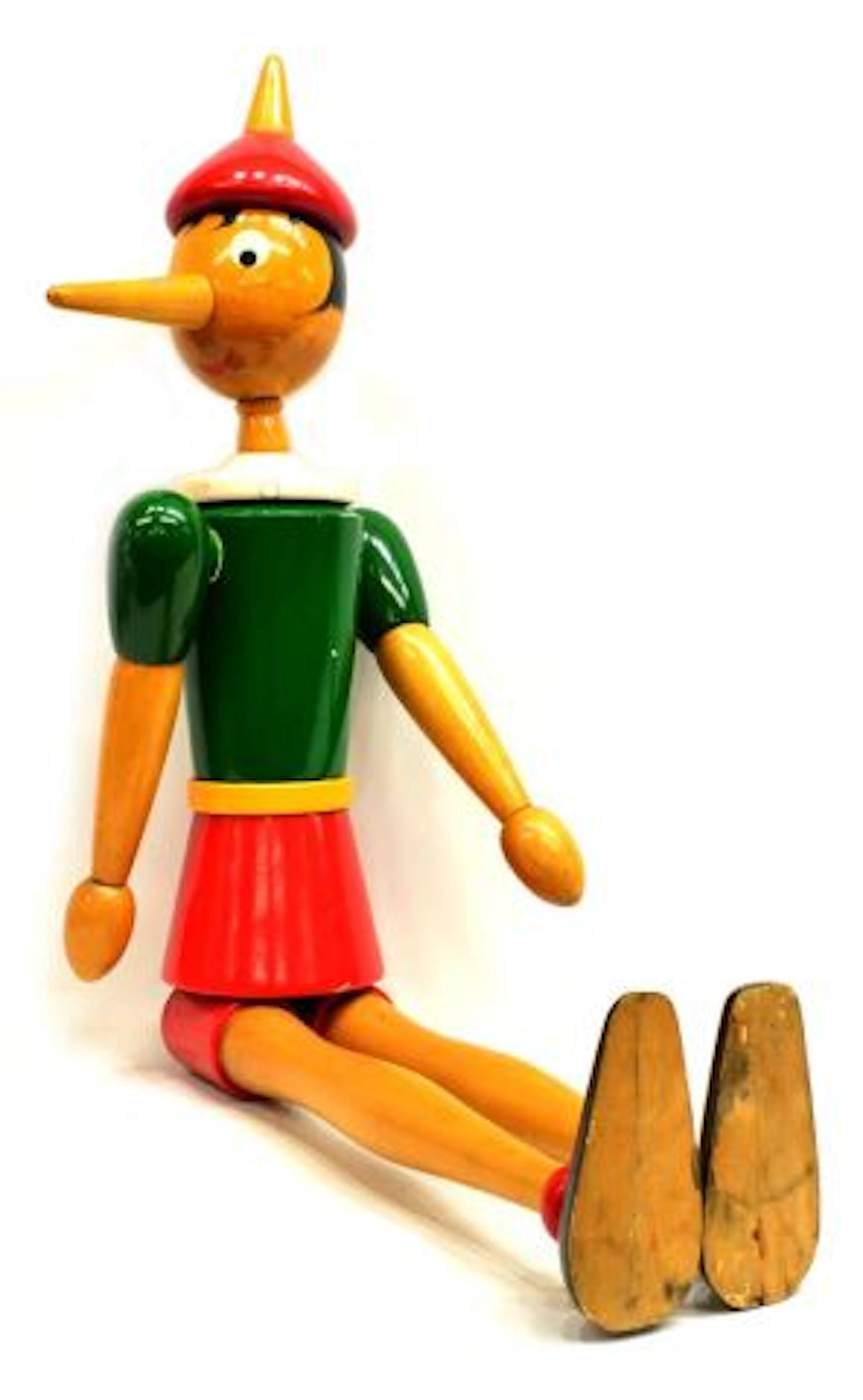 GIOCATTOLI BREVETTATI GALETTI PINOCCHIO, 48.5"H