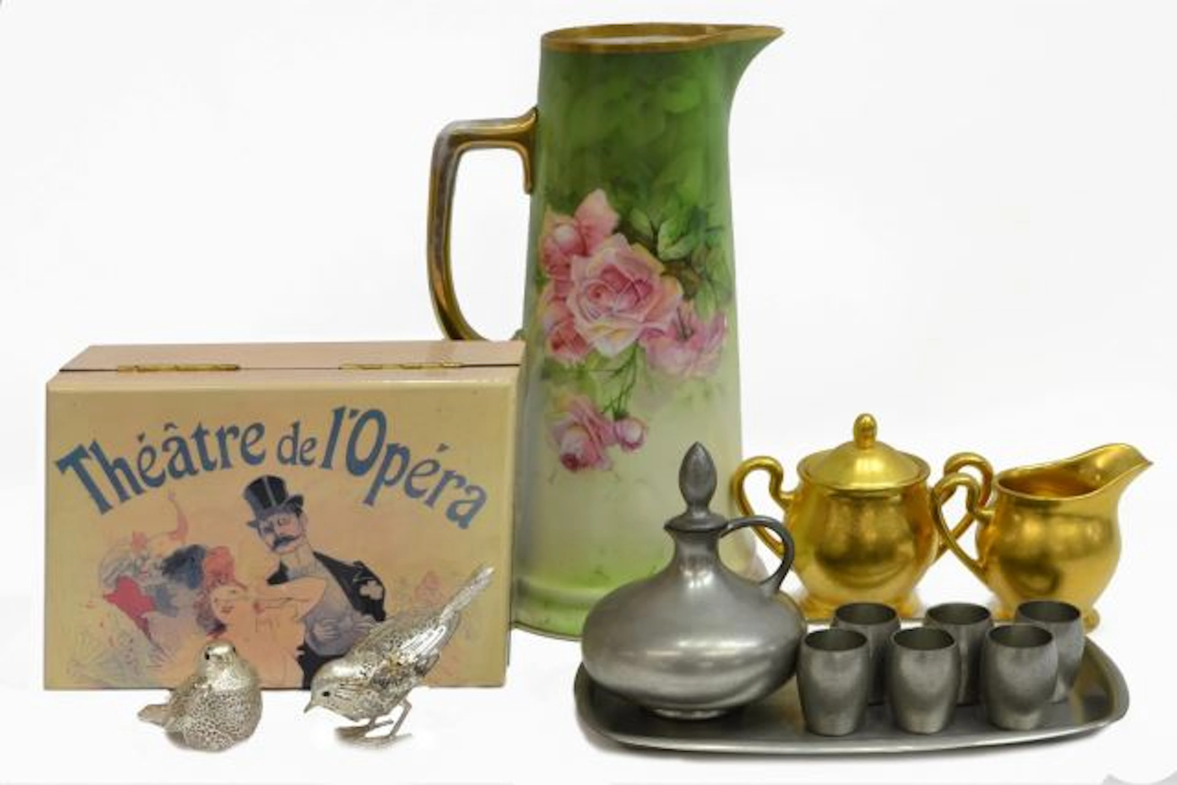 (14) COLLECTION OF DECORATIVE ITEMS, CHRISTOFLE