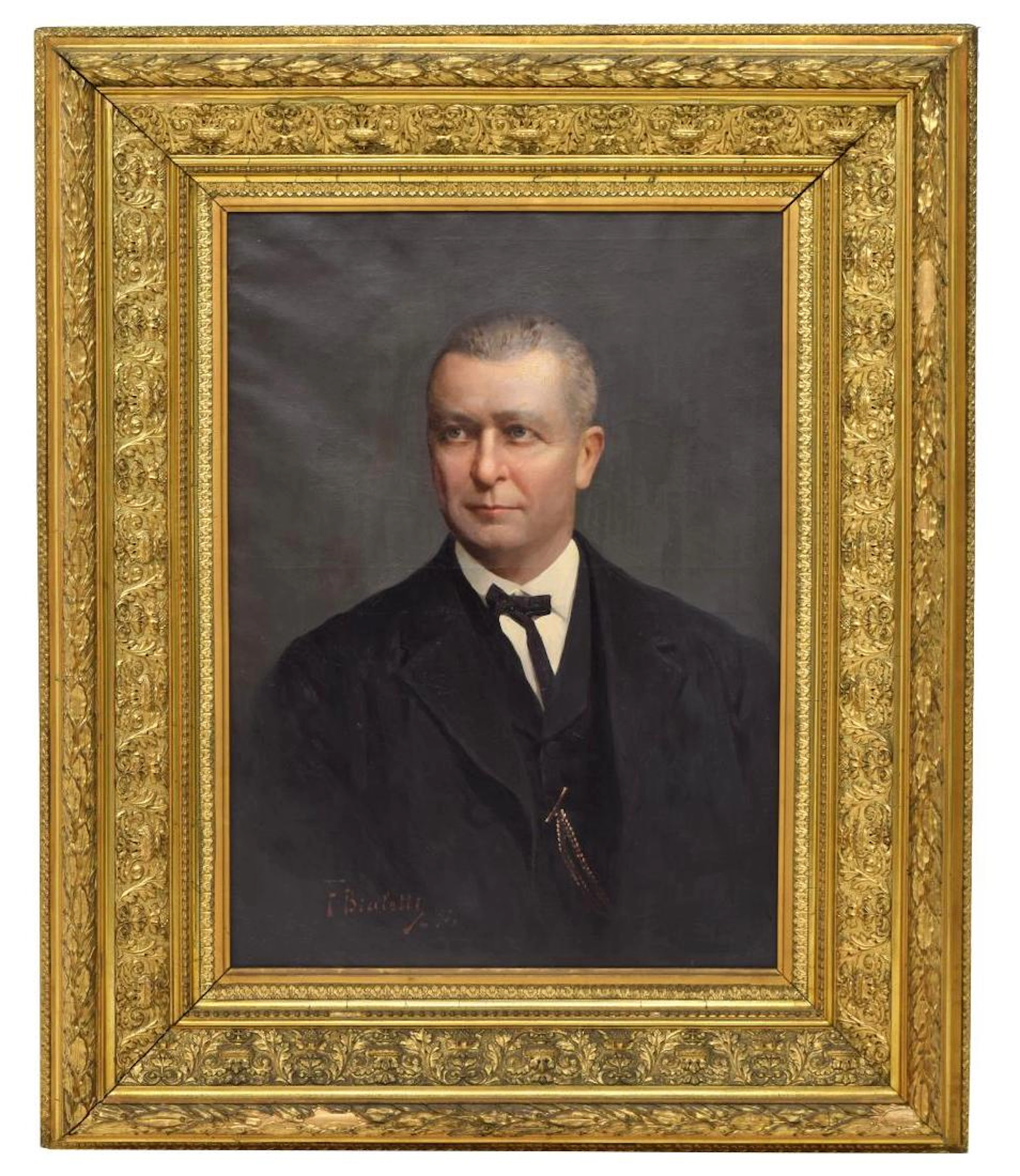 FERDINANDO BIALETTI (ITALIAN) PAINTING, PORTRAIT