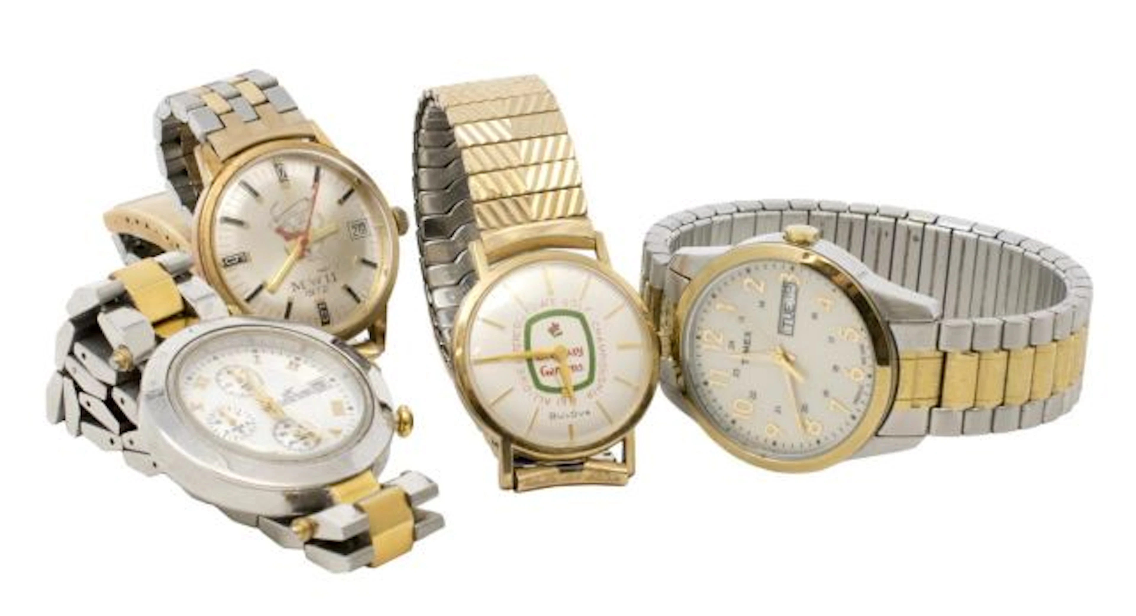 4) GEORGE HANNON UT MWII 1972 GOLF & OTHER WATCHES