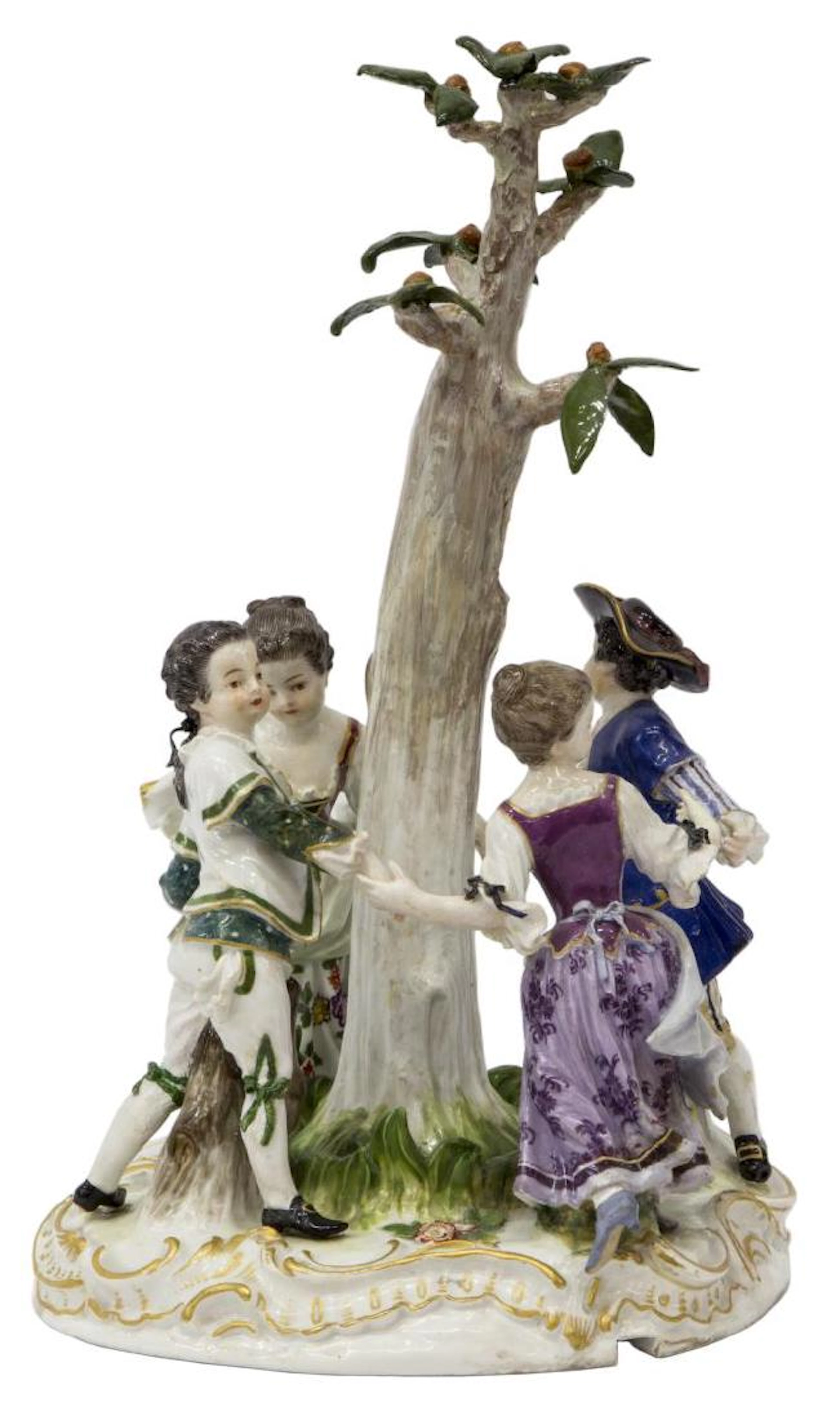 MEISSEN PORCELAIN FIGURAL GROUP, MODEL 2728