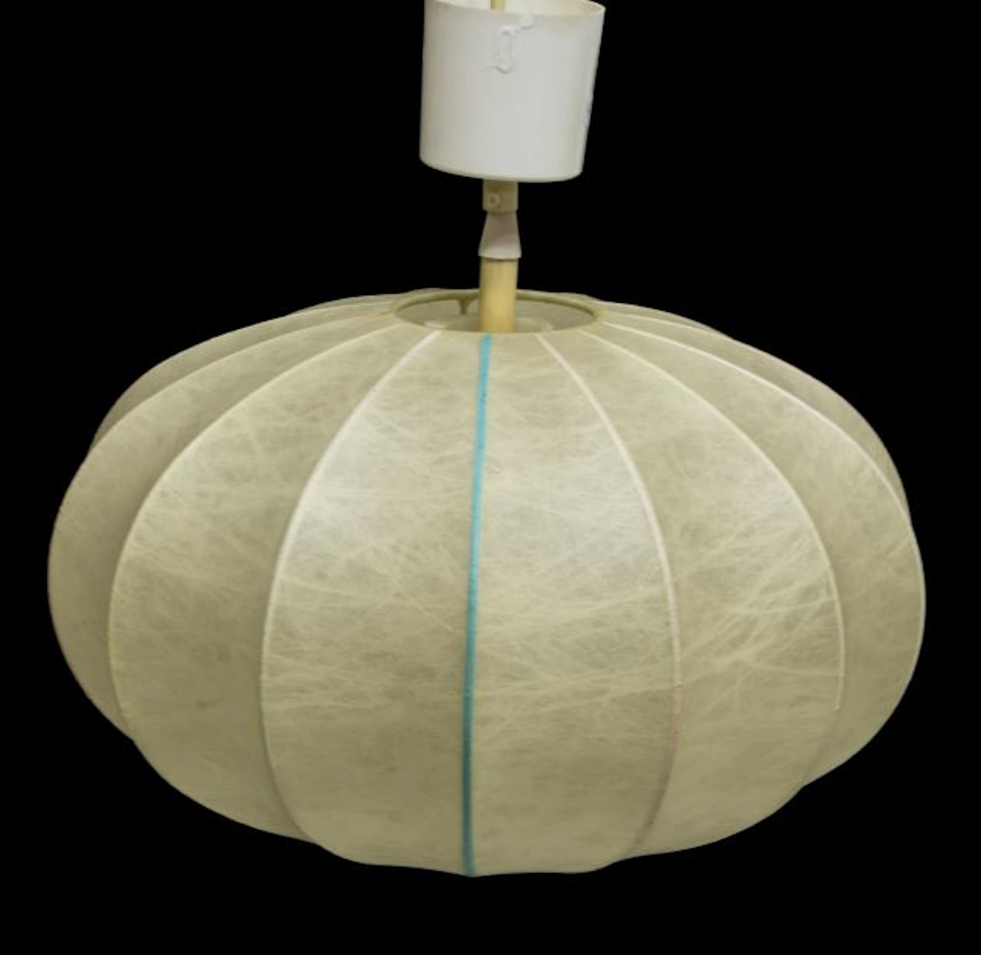 CASTIGLIONI (ATTRIB.) MODERN COCOON HANGING LIGHT