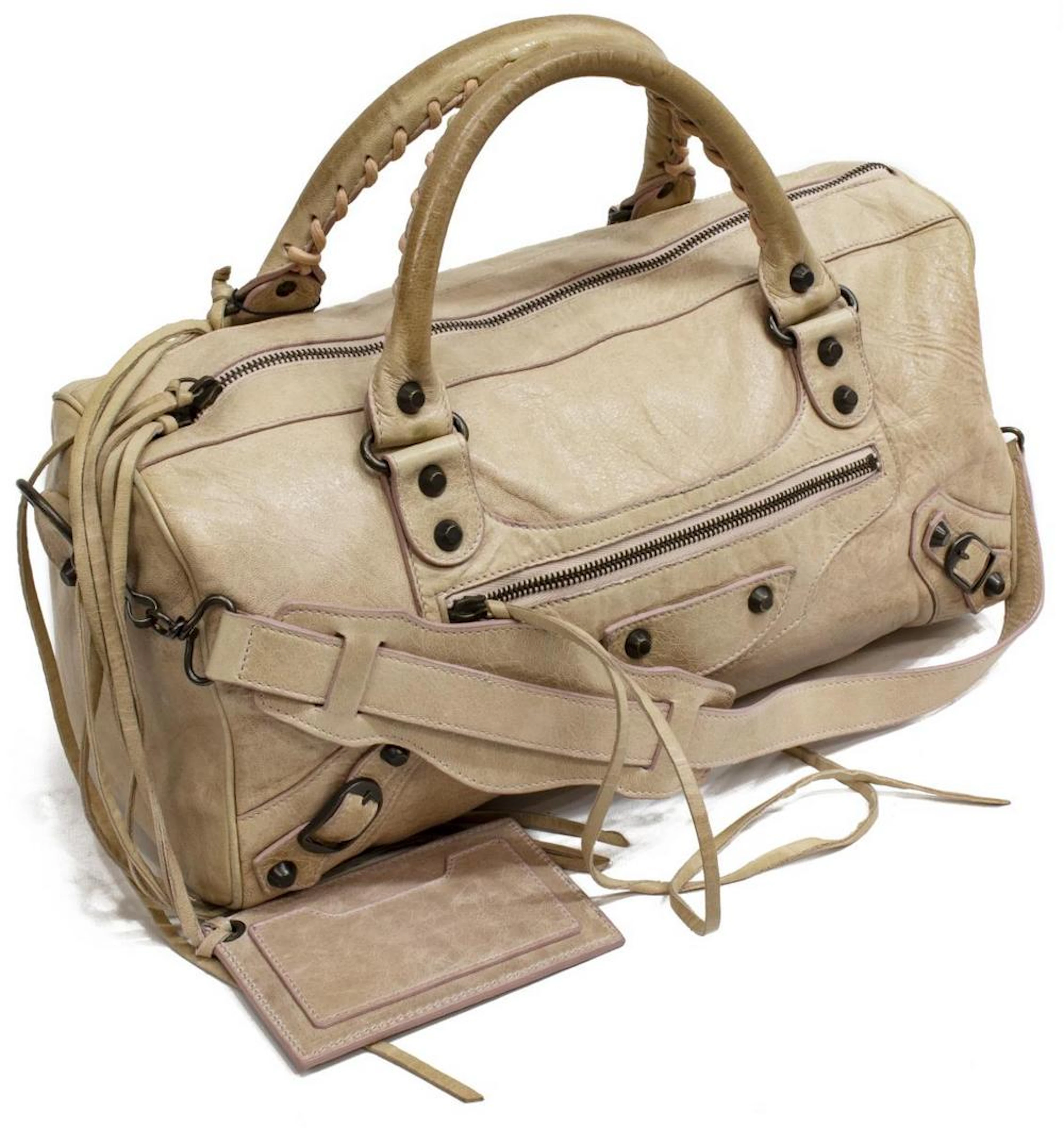 BALENCIAGA 'MOTOCROSS CLASSIC TWIGGY' HANDBAG