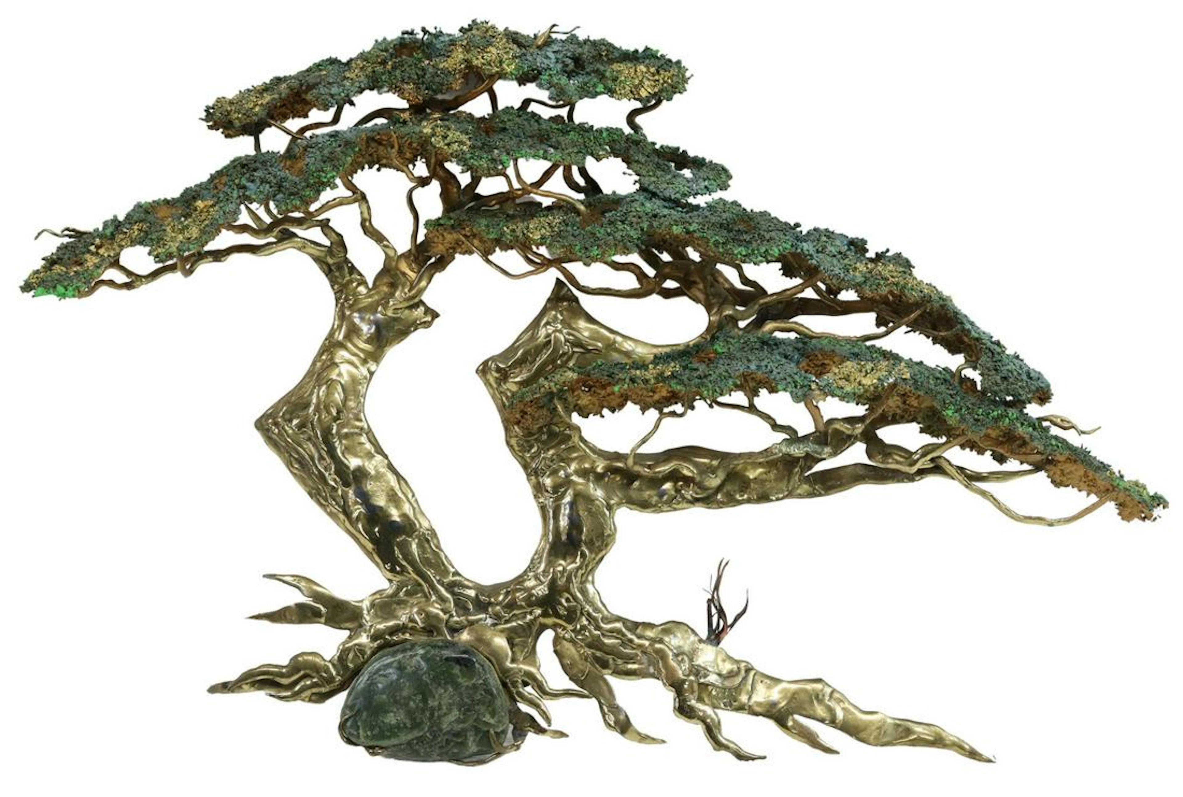 DANNY GARCIA (D.2012) CYPRESS TREE WALL SCULPTURE