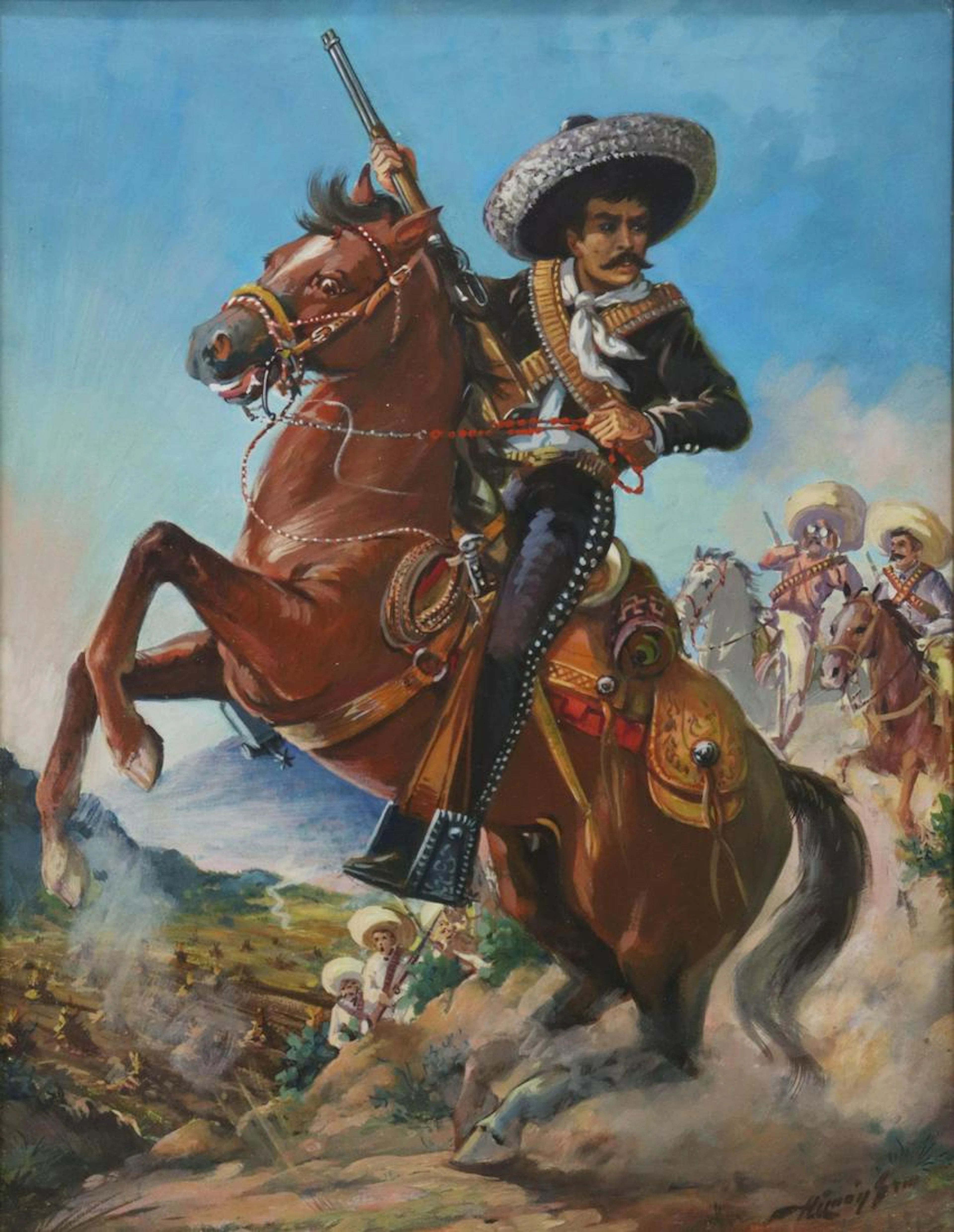 HUMBERTO LIMON SALAZAR ILLUSTRATION ART PAINTING