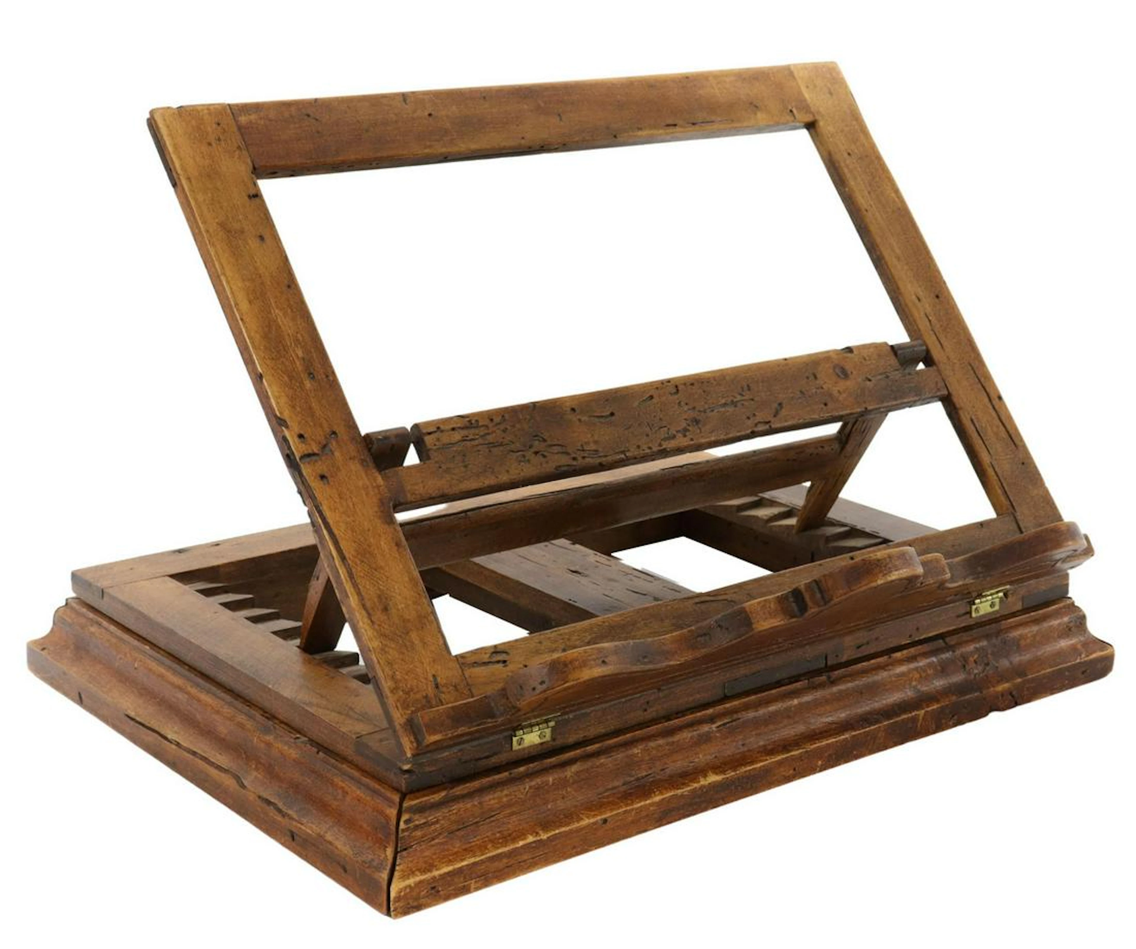 ITALIAN TABLETOP ADJUSTABLE ROTATING BOOKSTAND