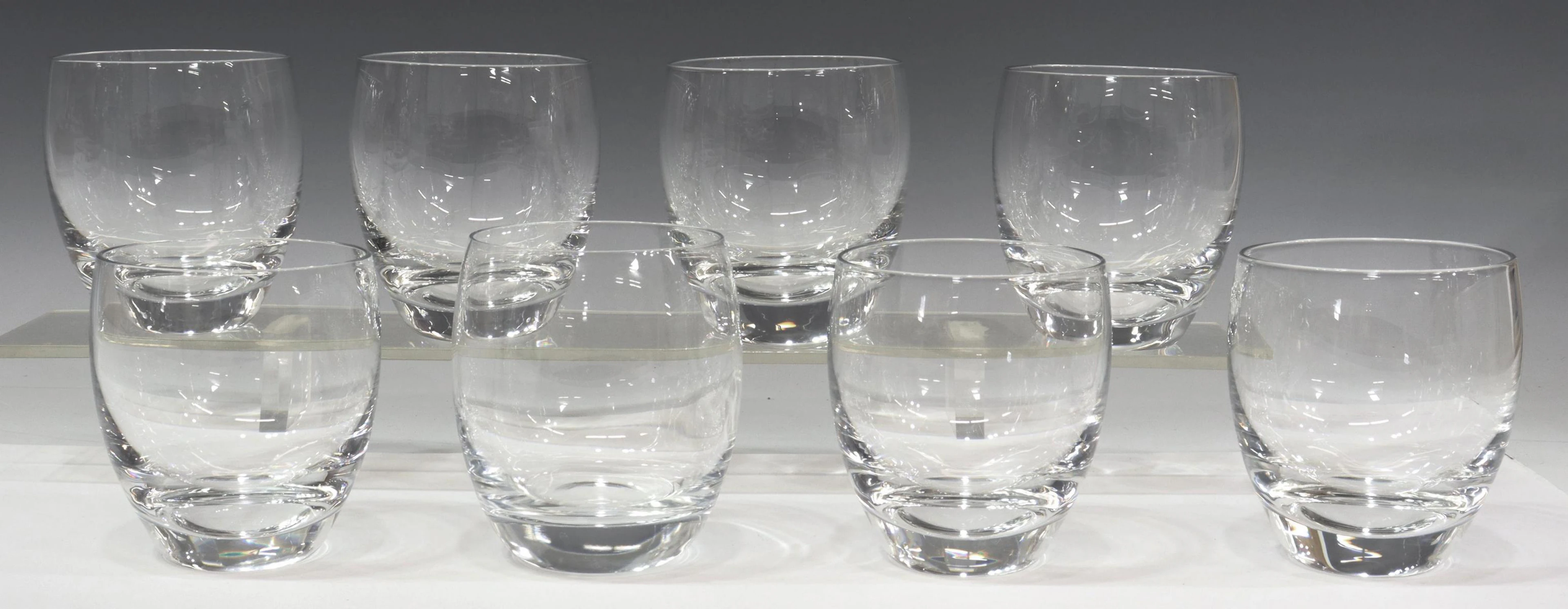 (8) FRENCH BACCARAT "PERFECTION" & OTHER TUMBLERS