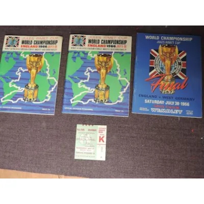 Two 1966 Jules Rimet Cup Official Souvenir Programmes both part written ...