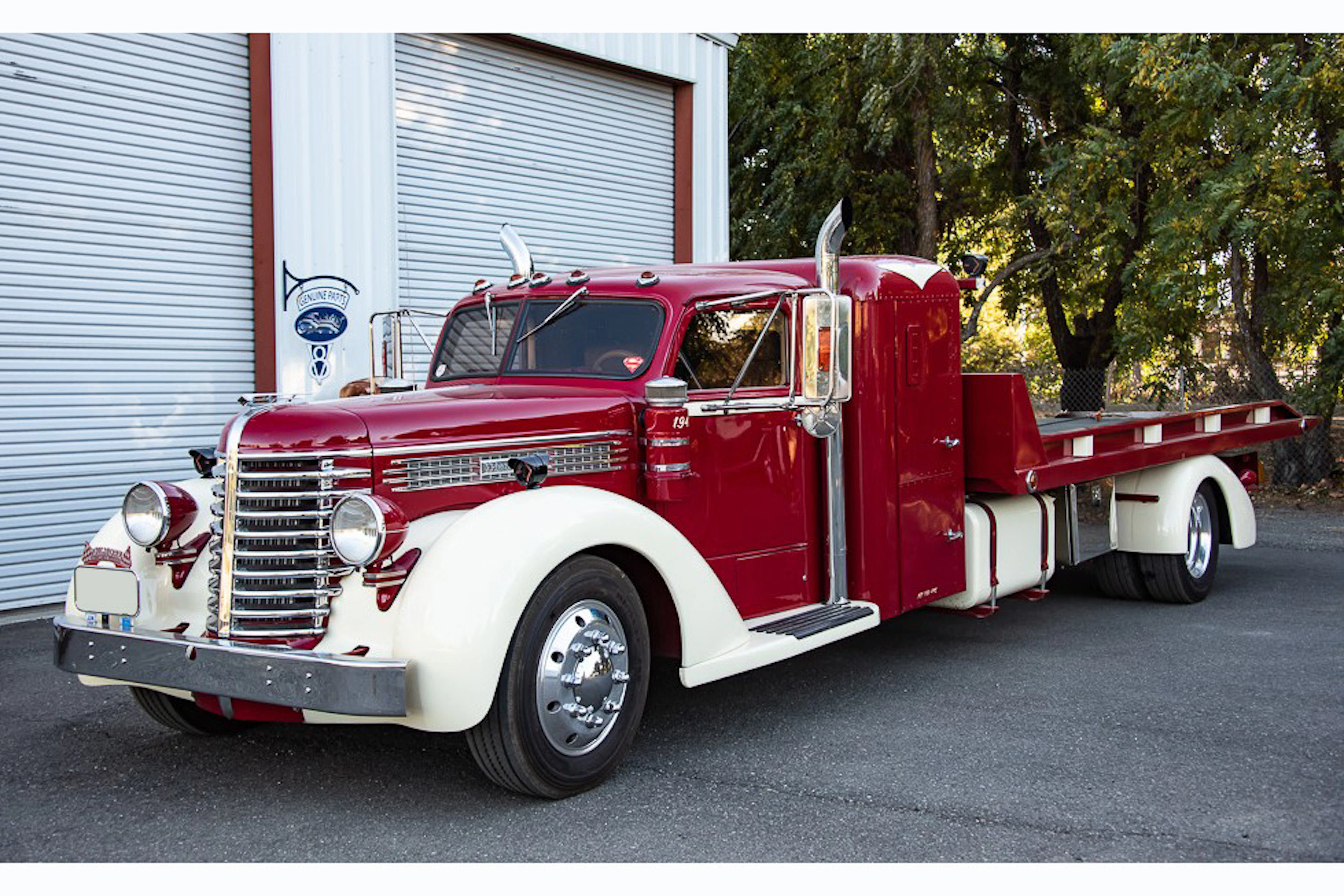 1948 DIAMOND T 509H CUSTOM SLIDER TOW TRUCK