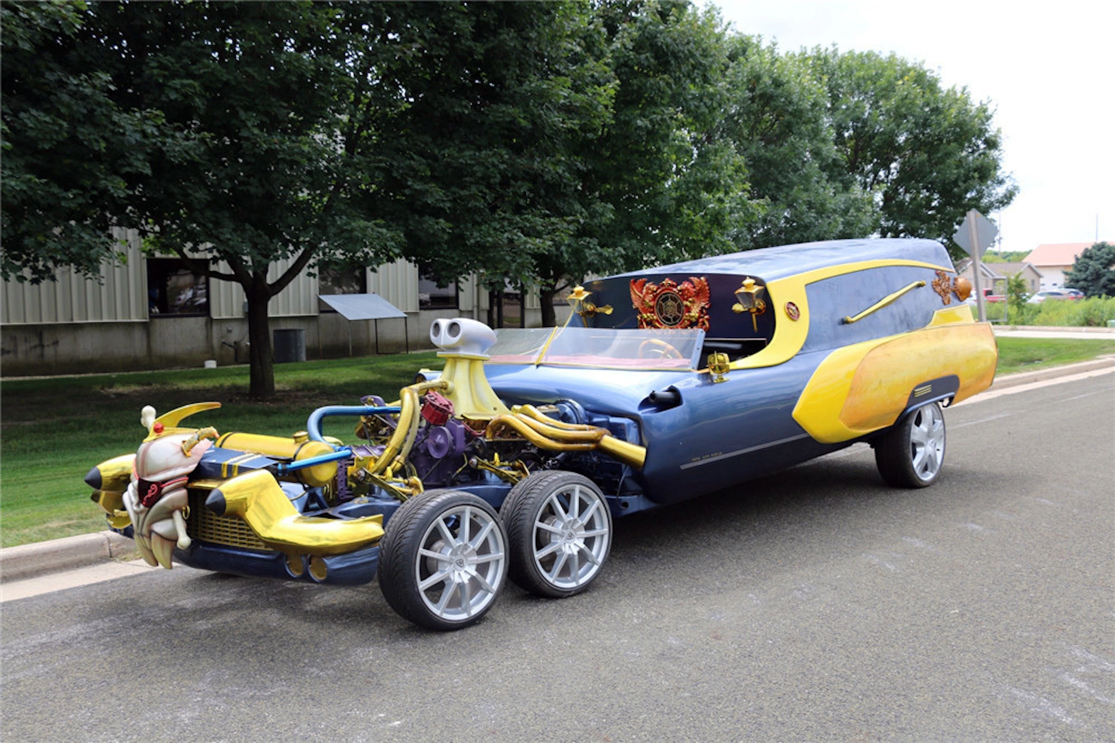 1972 CADILLAC CUSTOM WAGON "PIRATE SURF MOBILE"