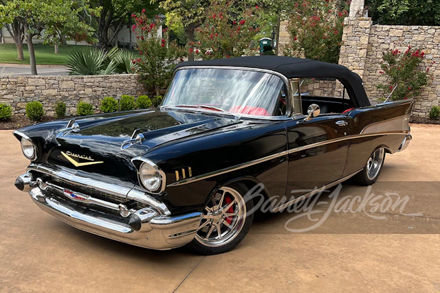 1957 CHEVROLET BEL AIR CUSTOM CONVERTIBLE