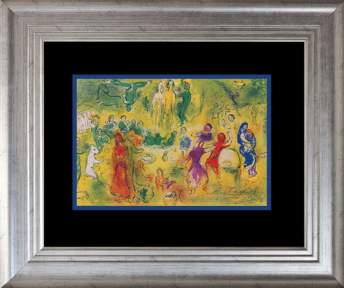 Marc Chagall Hand Signed Lithograph After Chagall From 50 Years Ago ...