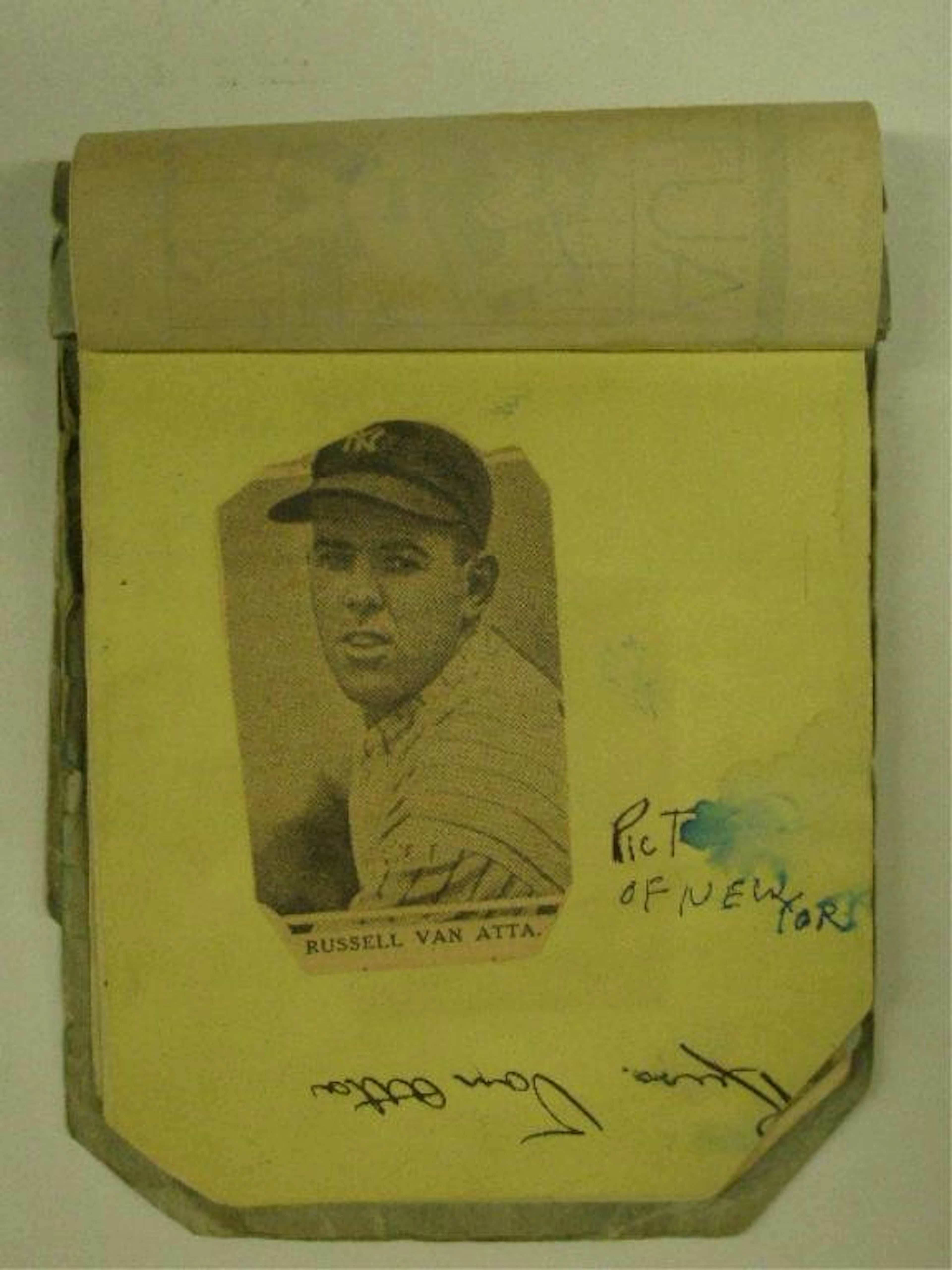 1930's Baseball Player Signed Autograph Book