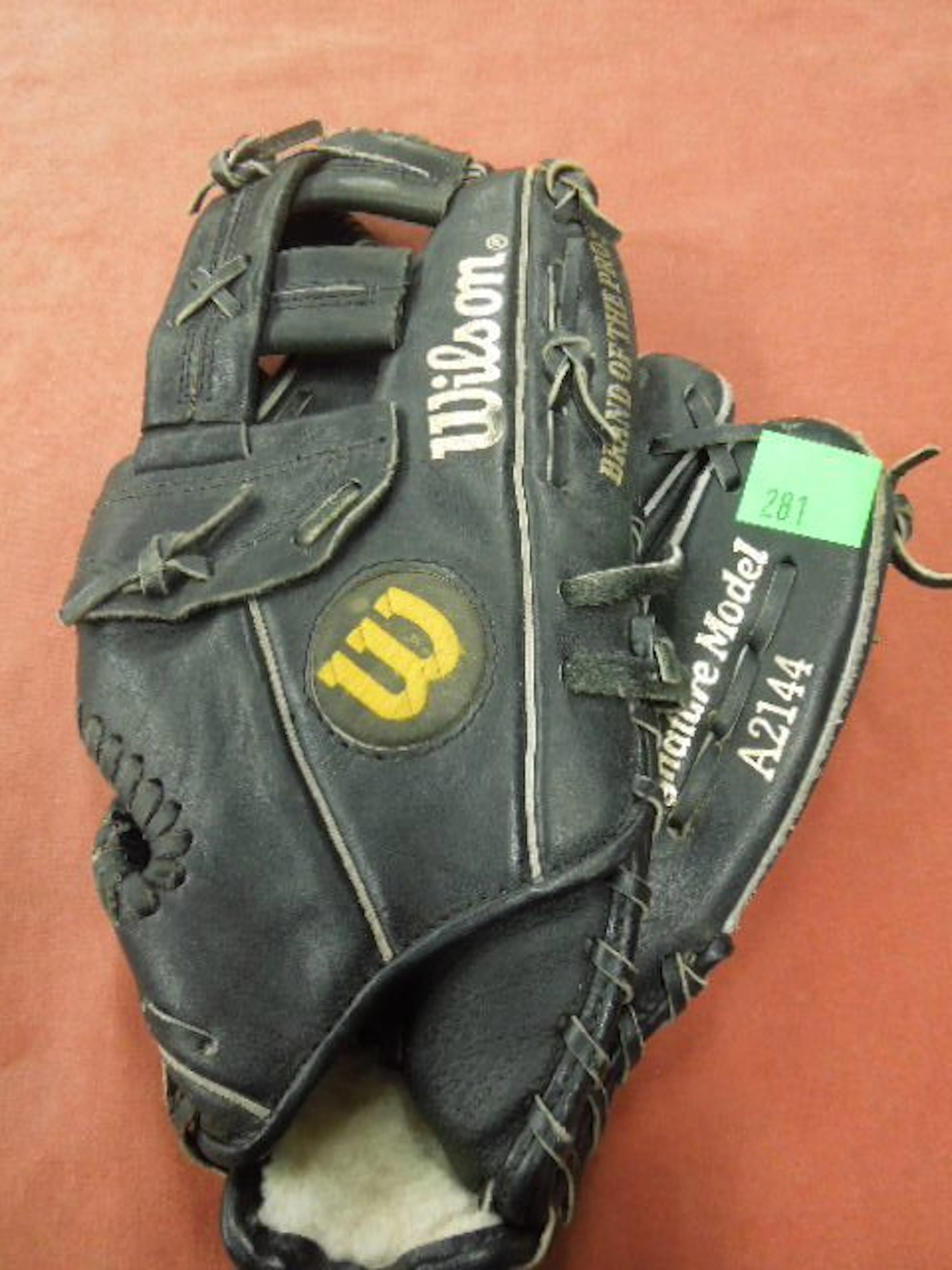 Baseball Glove, Autograph Model - Puckett