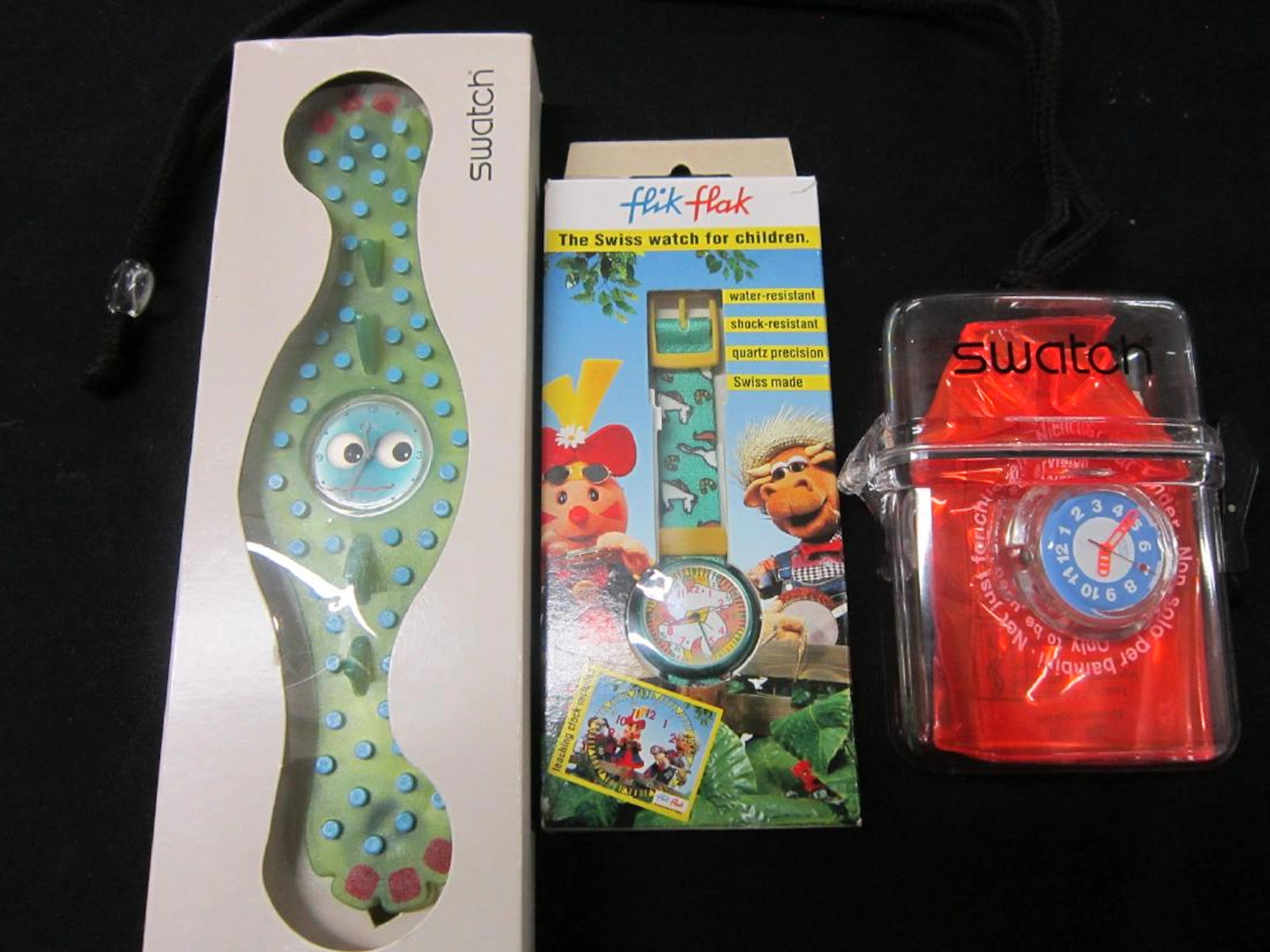 3 Swiss Children's Watches