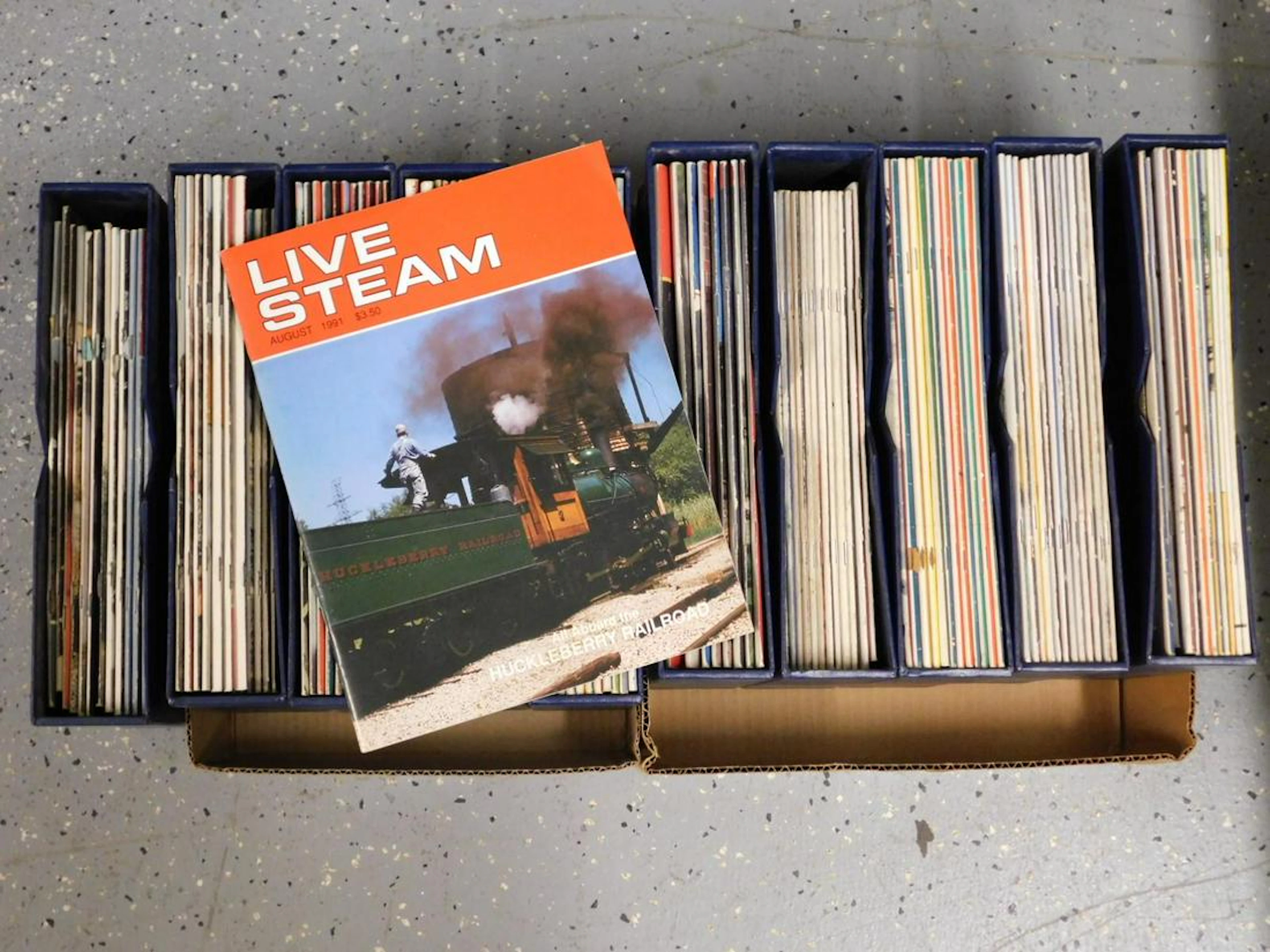 Live Steam Magazine Lot