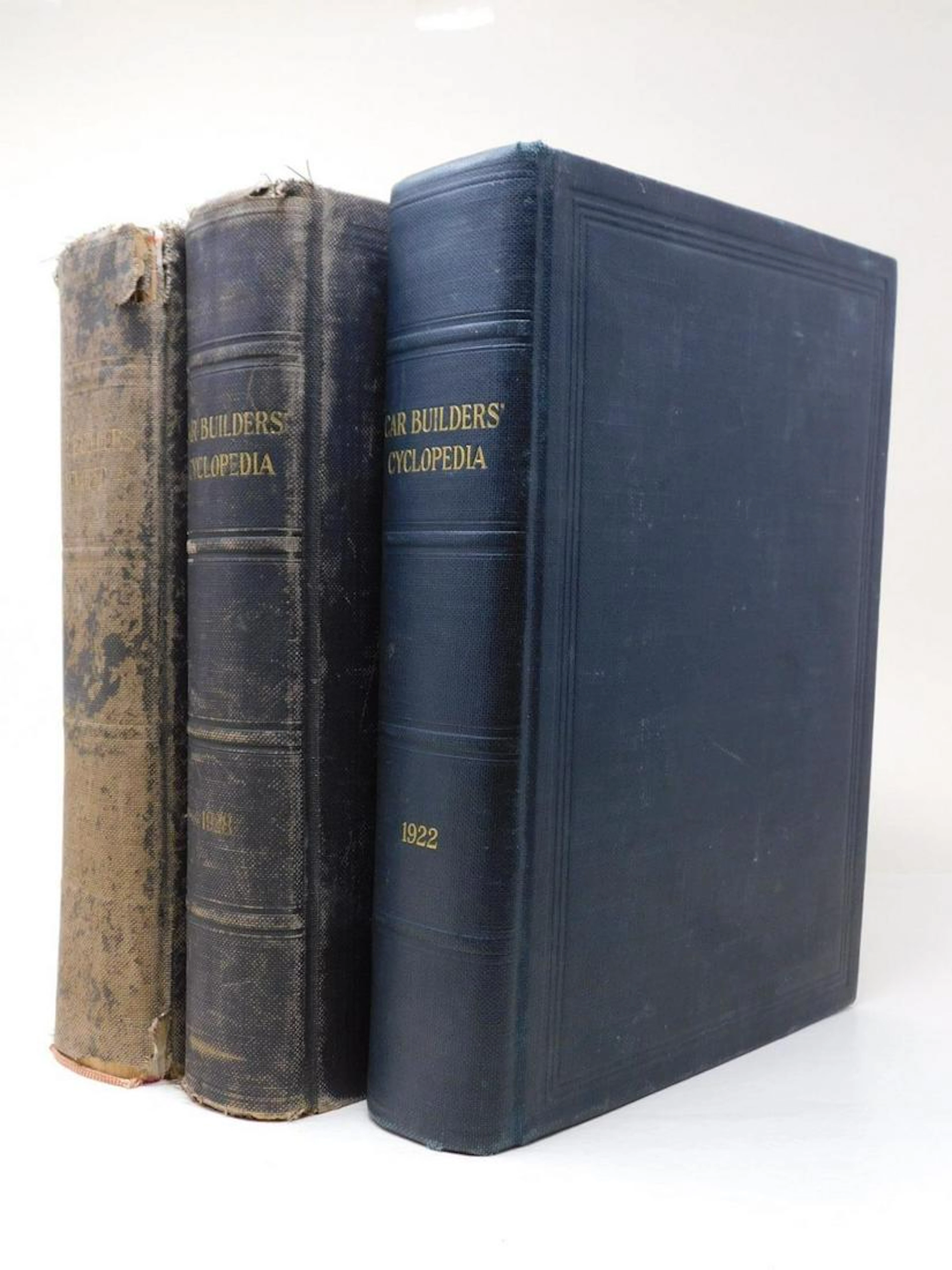 1922 1928 1931 Car Builders Cyclopedia