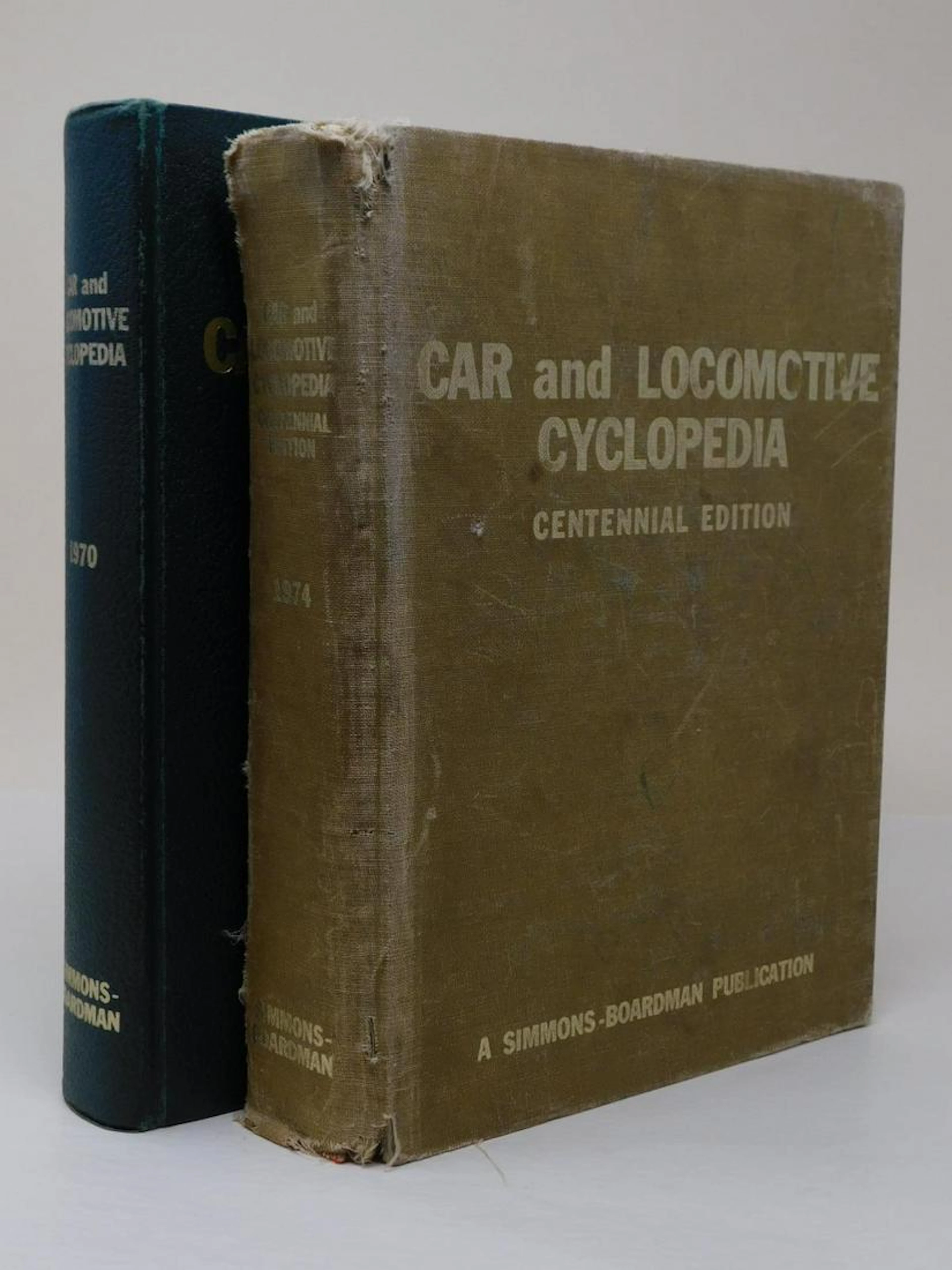 1970 & 1974 Car and Locomotive Cyclopedia