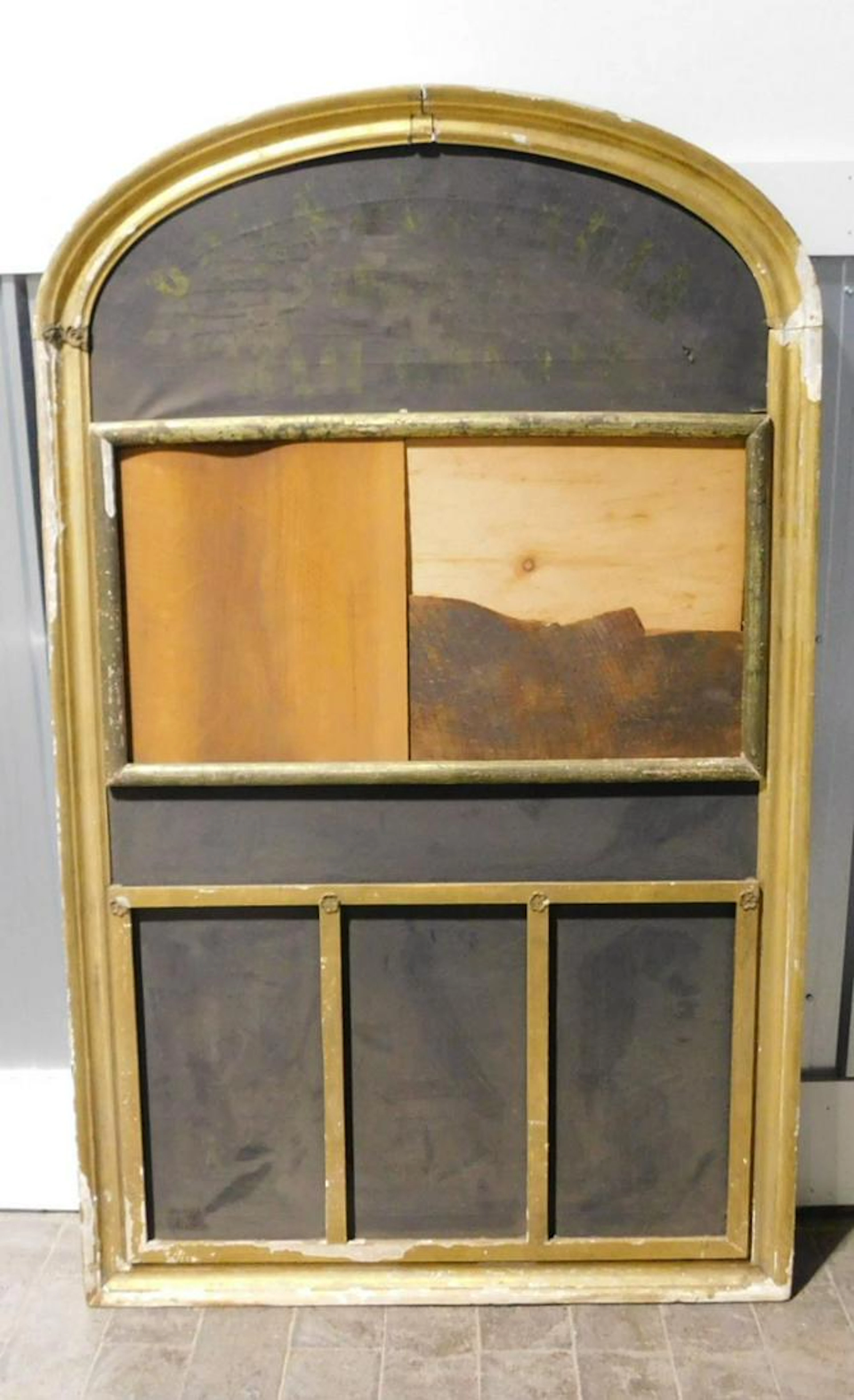 Rare 1860's Pennsylvania Central RR Train Board
