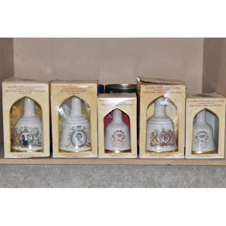 NINE BELL'S WHISKY COMMEMORATIVE DECANTERS comprising The We...