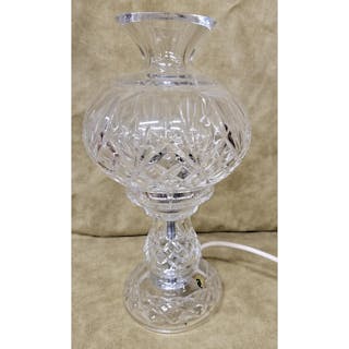 A Waterford Crystal Table Lamp. H 31 cm approx.
