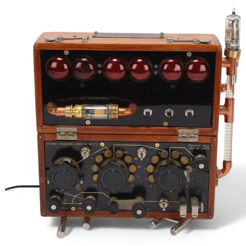 A unique Nixie Valve clock by Lumenixie, the 6 valve (Z560M)... | Barnebys