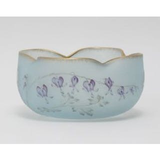 Bowl with Lyreflower Design - Daum