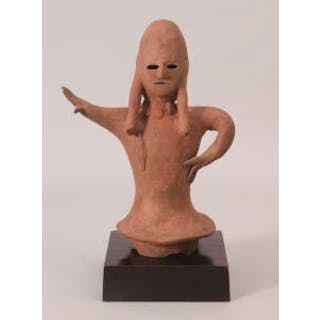 A Haniwa earthenware figure of a man - Anonym