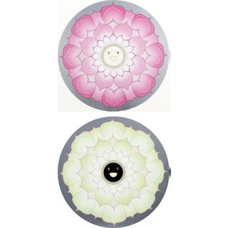 Lotus Flower (Pink/ White) - Takashi Murakami