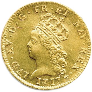 LOUIS XV 1715-1774 Buste couronné du roi... - Lot 191 - Phidias