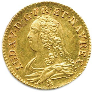LOUIS XV 1715-1774 Son buste jeune drapé... - Lot 201 - Phidias