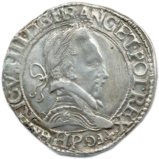 HENRI III 1574-1589 HENRICVS. III.D.G.FRANC.ET.POL.REX.... - Lot 573 - Phidias